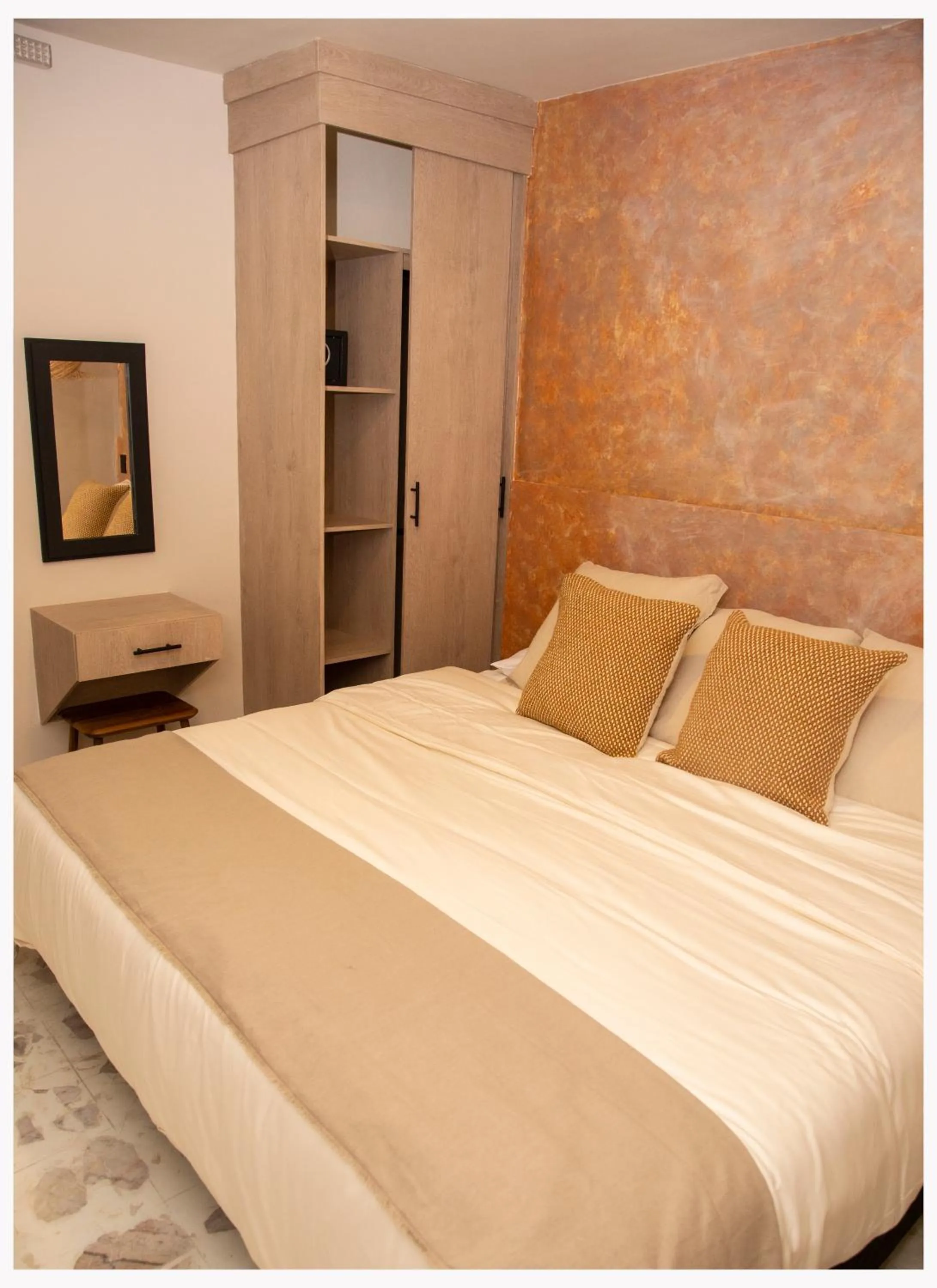 Bed in Hotel Mr Lion and SPA