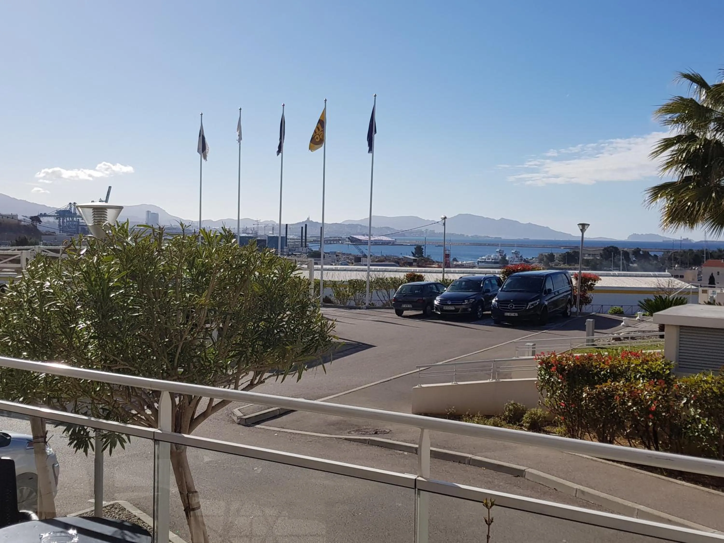 Sea view in ibis budget Marseille L'Estaque