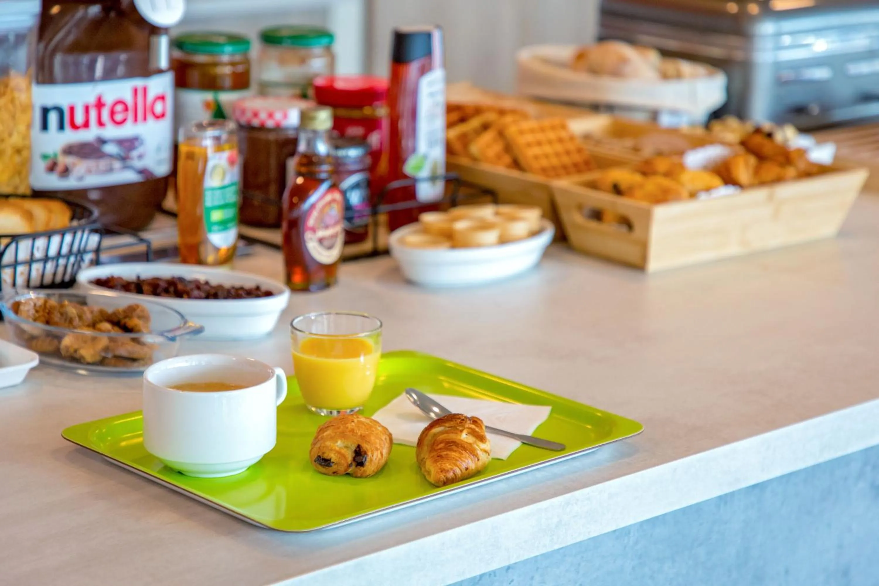 Breakfast in ibis budget Marseille L'Estaque