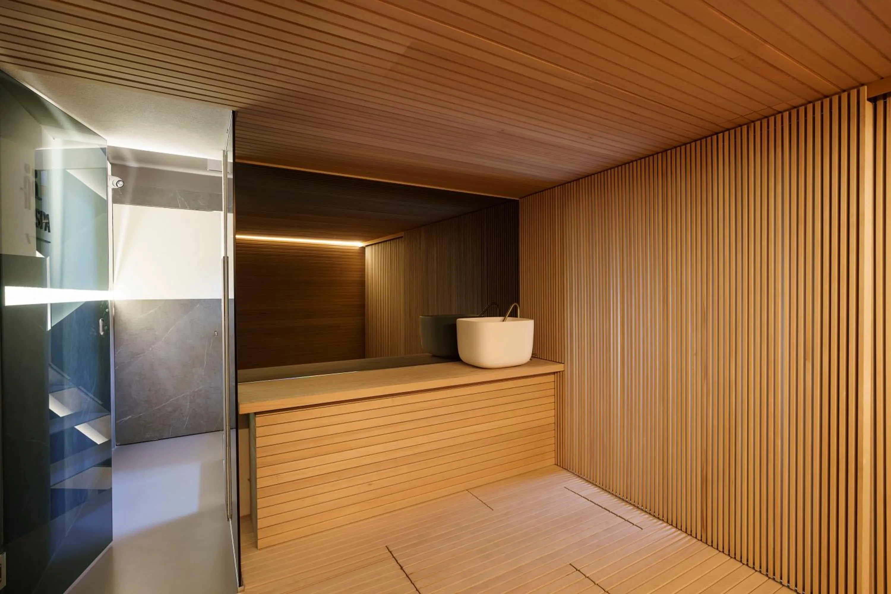 Sauna in Meo Design Suites & Spa