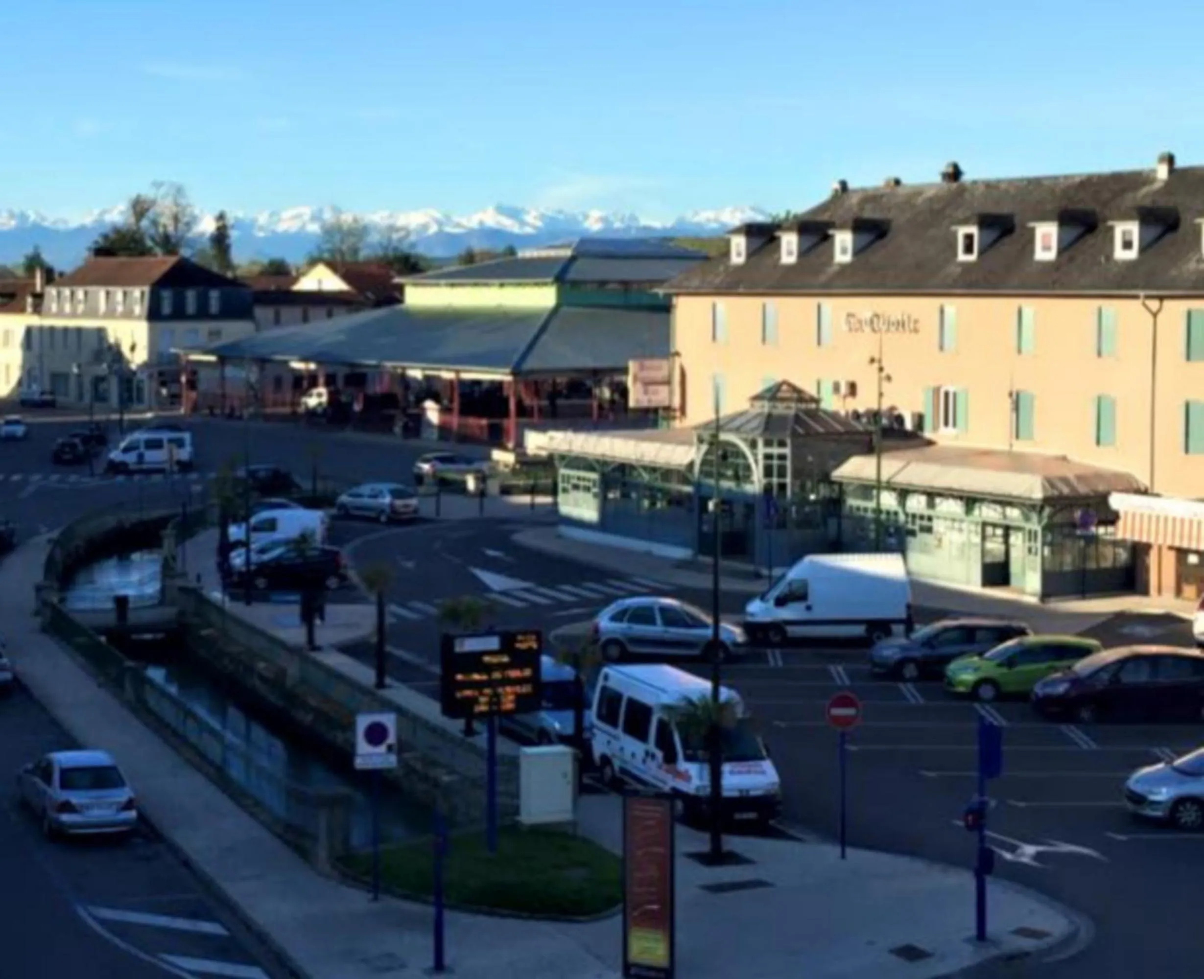 Bird's eye view in Hôtel Le Tivoli