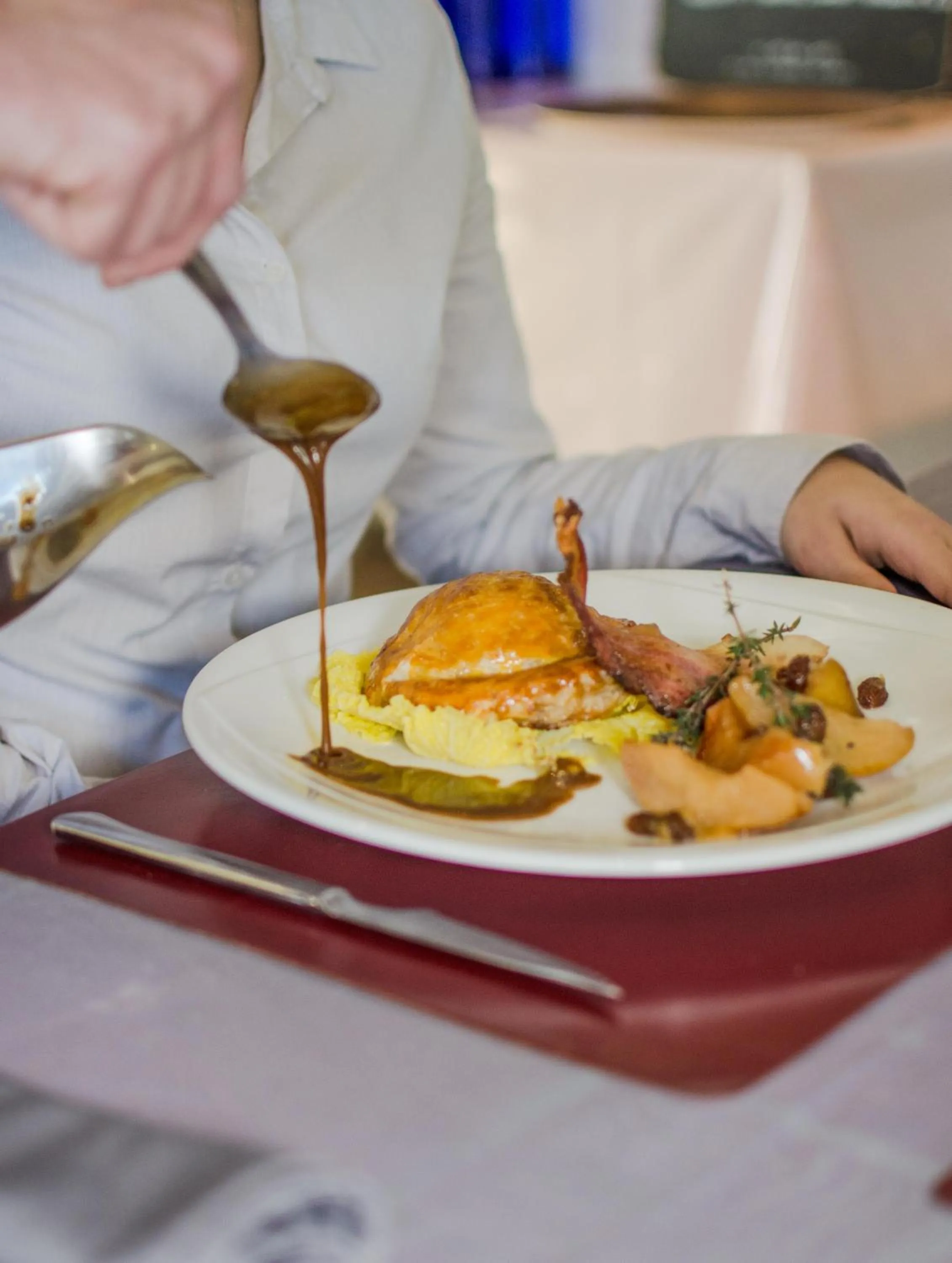 Food close-up in Hôtel Le Tivoli