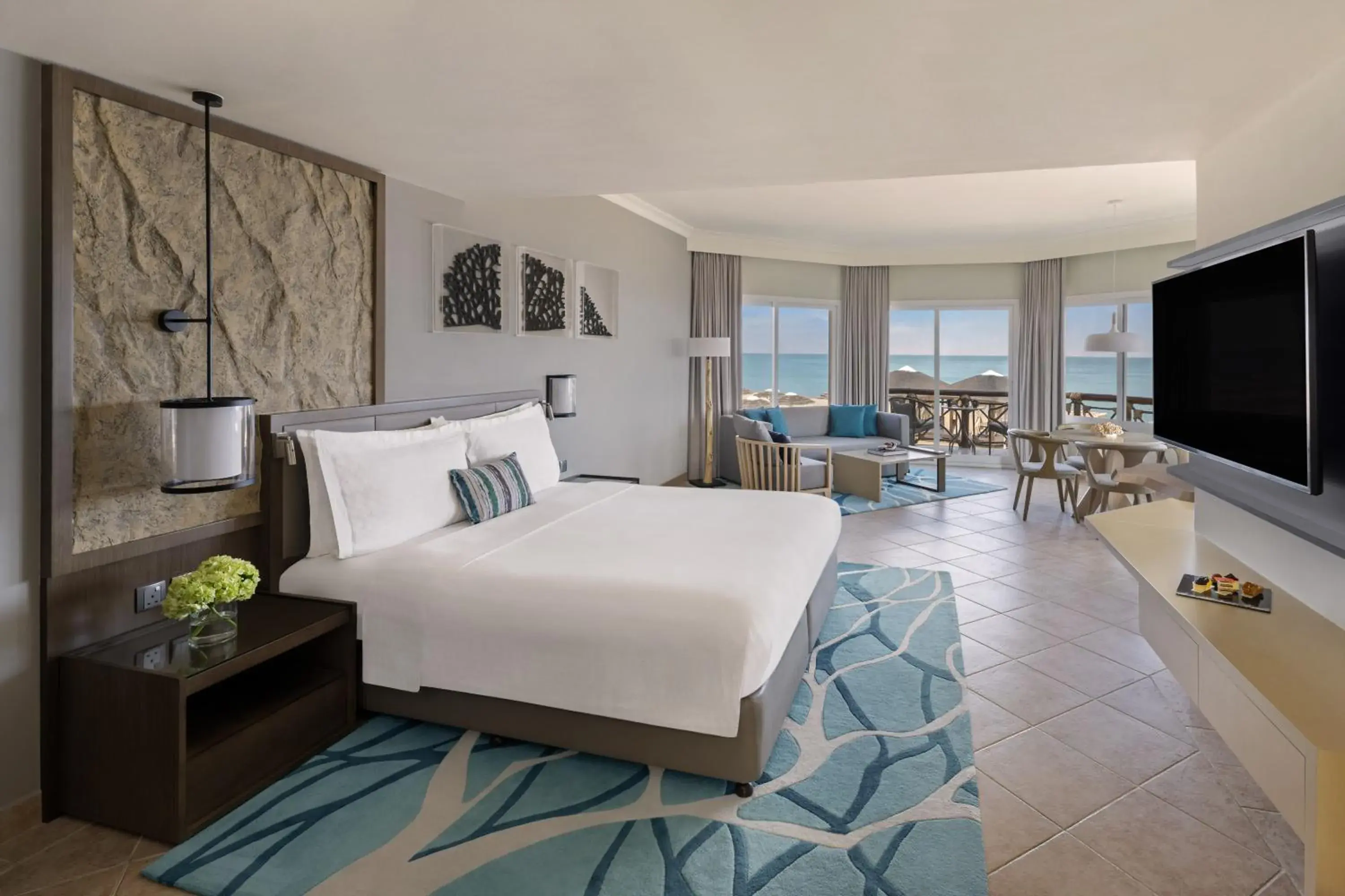 Ocean Front Suite with Balcony in Fujairah Rotana Resort & Spa - Al Aqah Beach Ocean Front Suite with Balcony in Fujairah Rotana Resort & Spa - Al Aqah Beach
