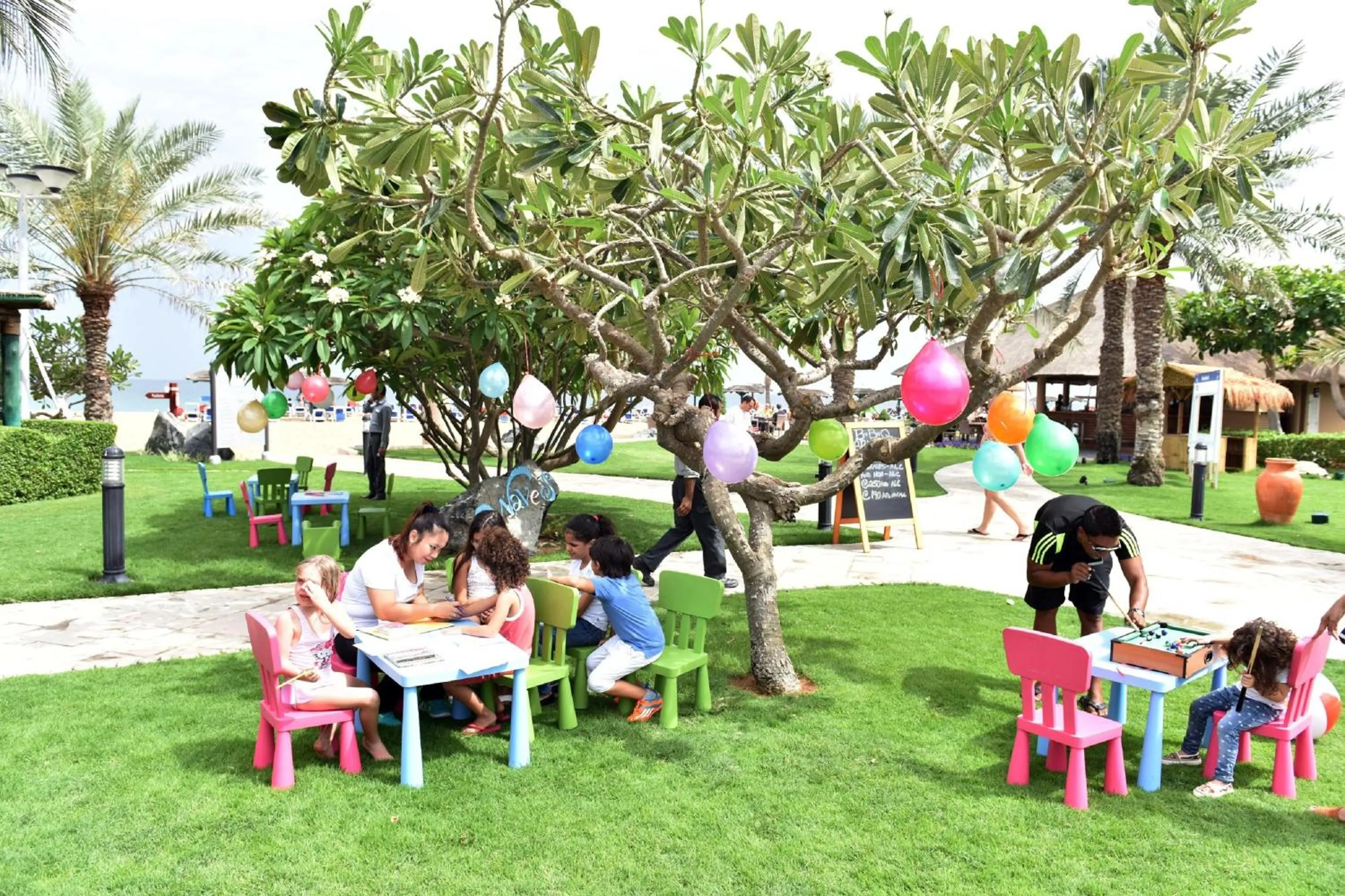 Children play ground in Fujairah Rotana Resort & Spa - Al Aqah Beach