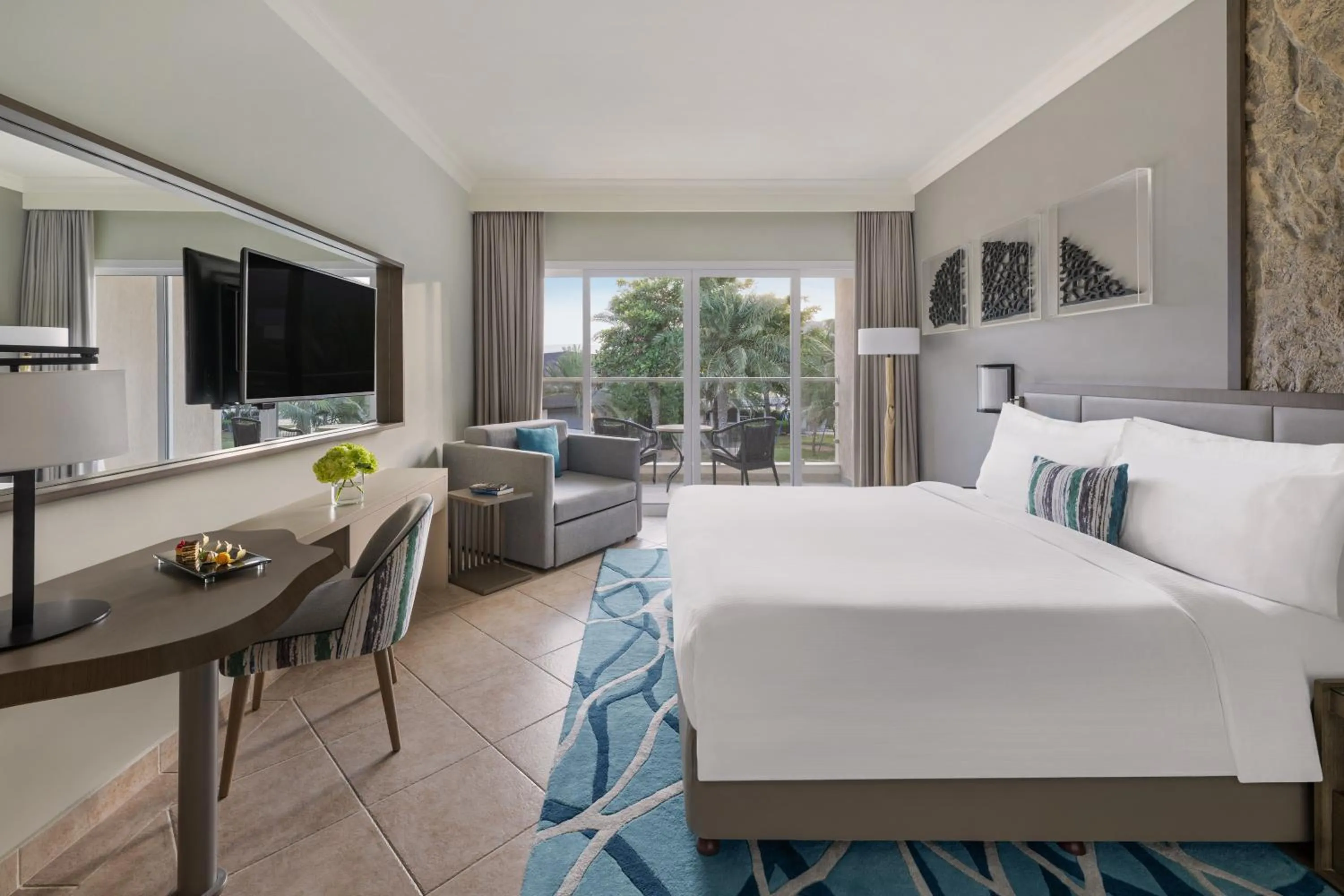 Bedroom in Fujairah Rotana Resort & Spa - Al Aqah Beach