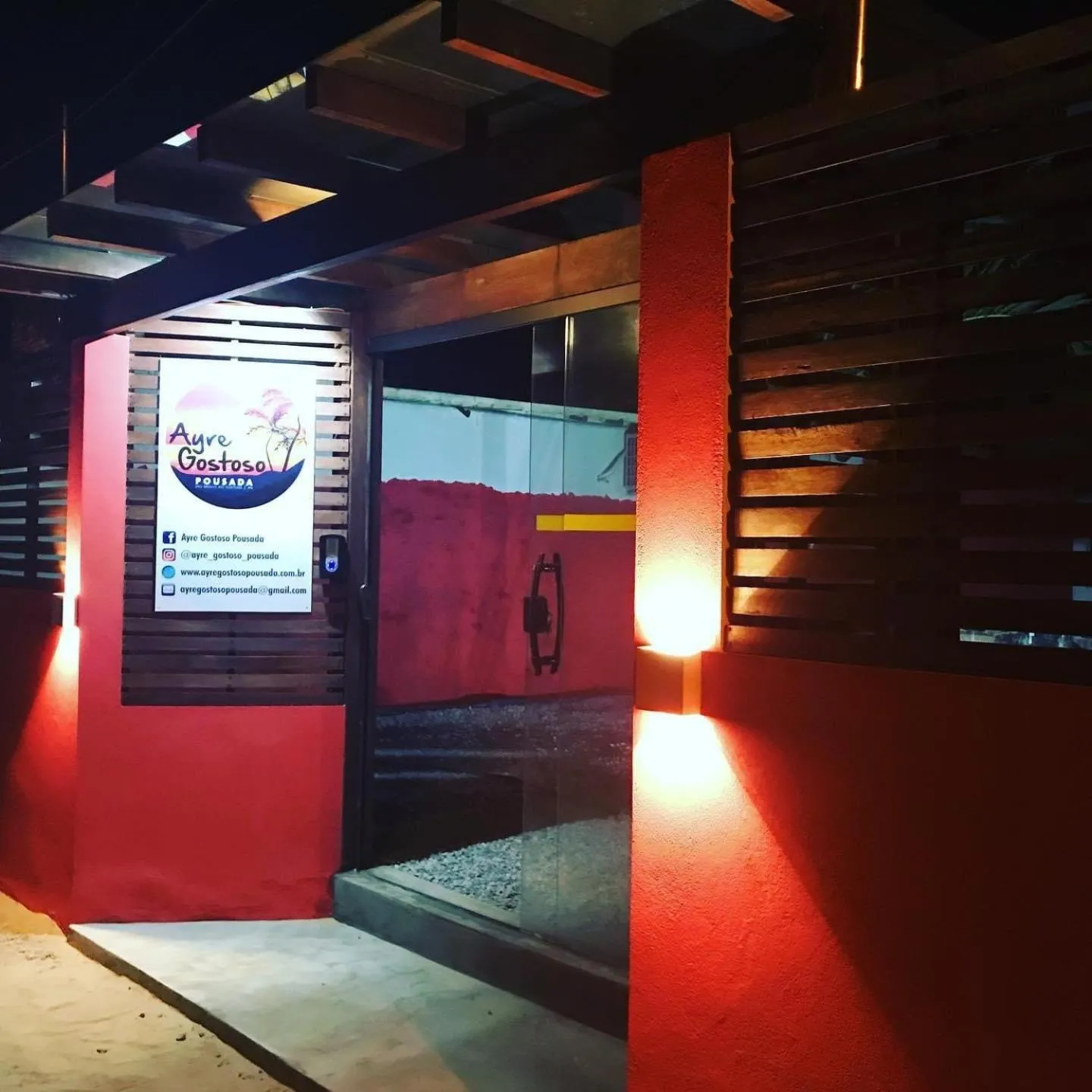 Facade/entrance in AYRE GOSTOSO POUSADA