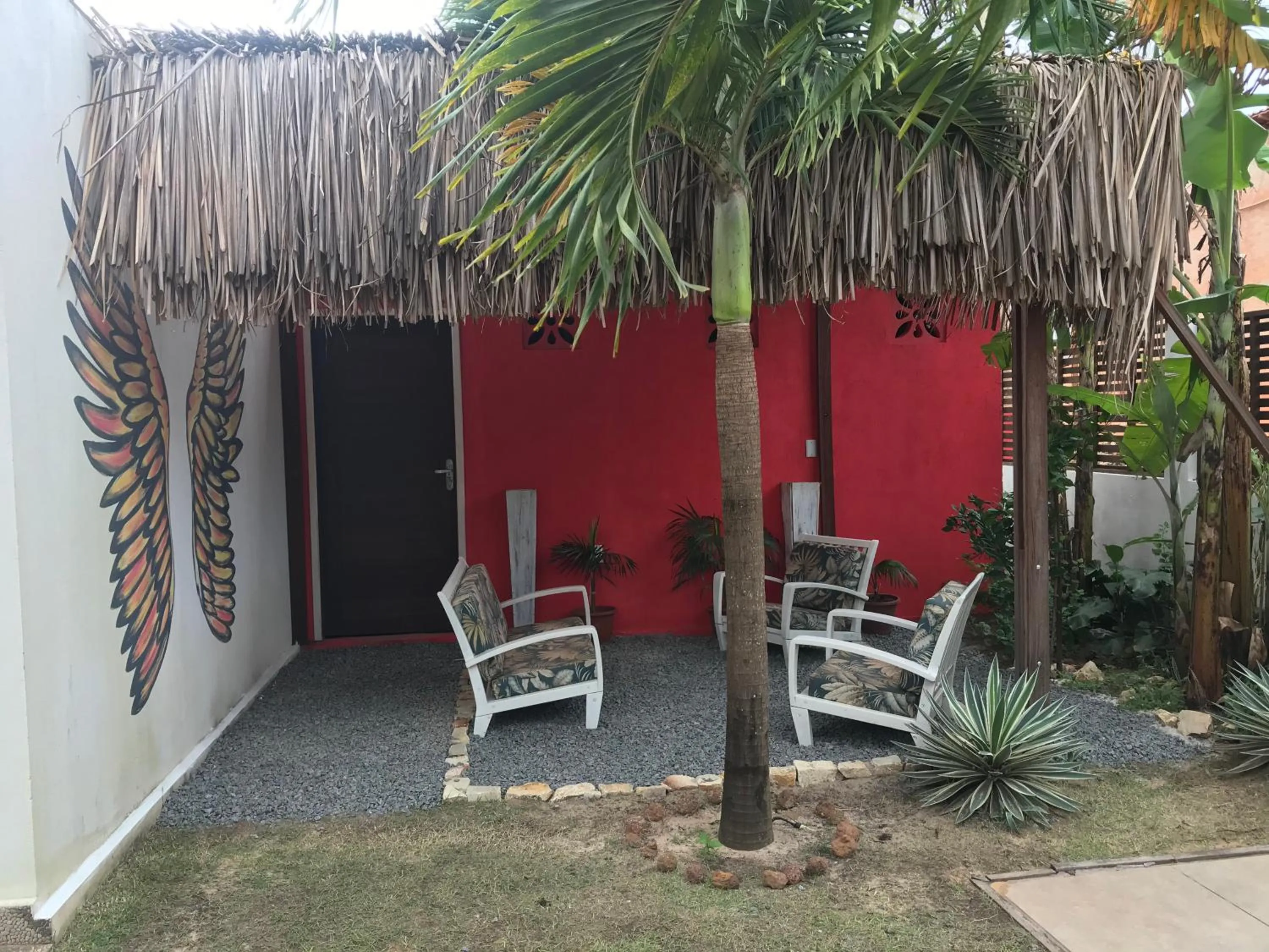 Garden view in AYRE GOSTOSO POUSADA