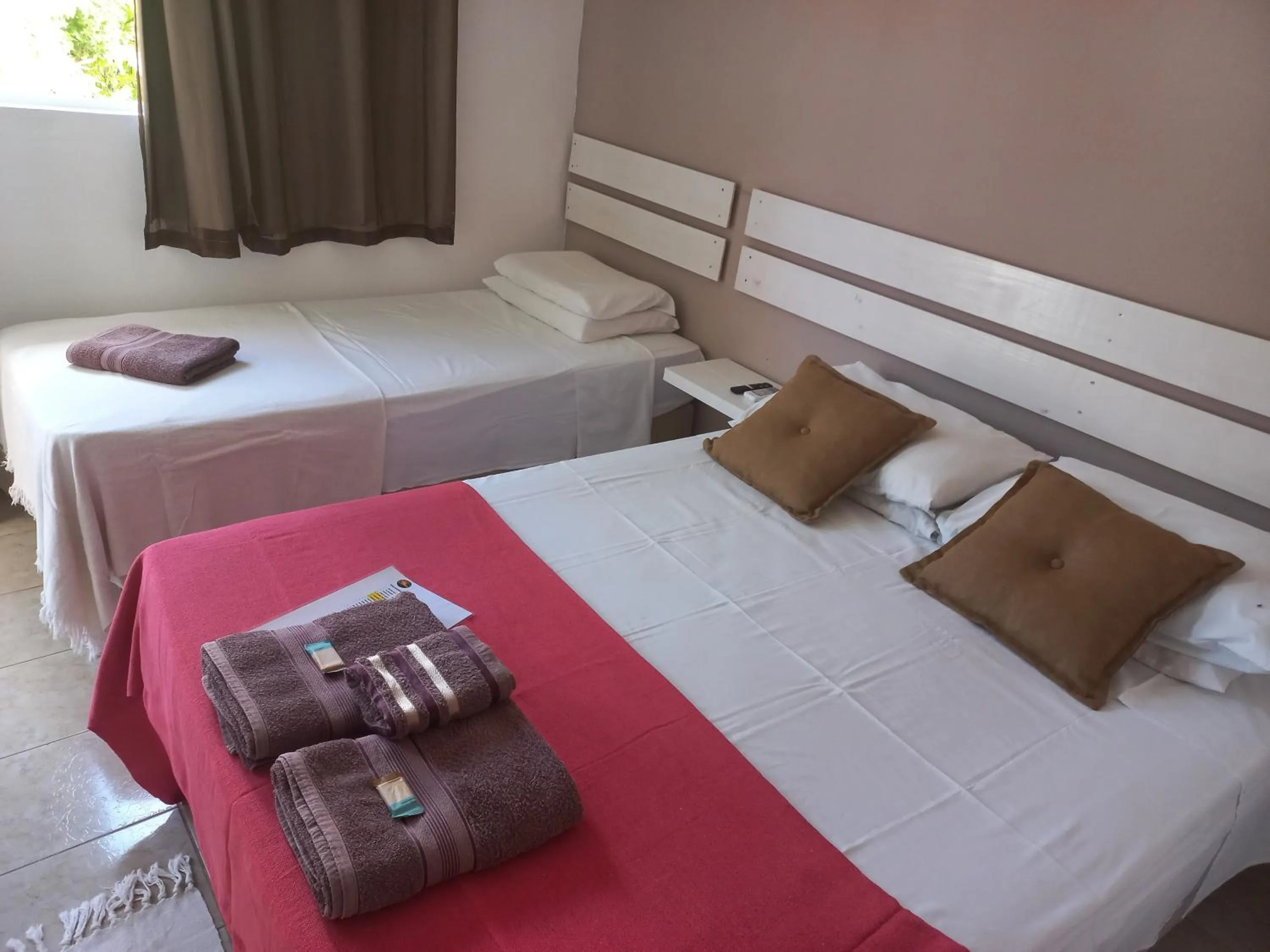 View (from property/room), Bed in AYRE GOSTOSO POUSADA