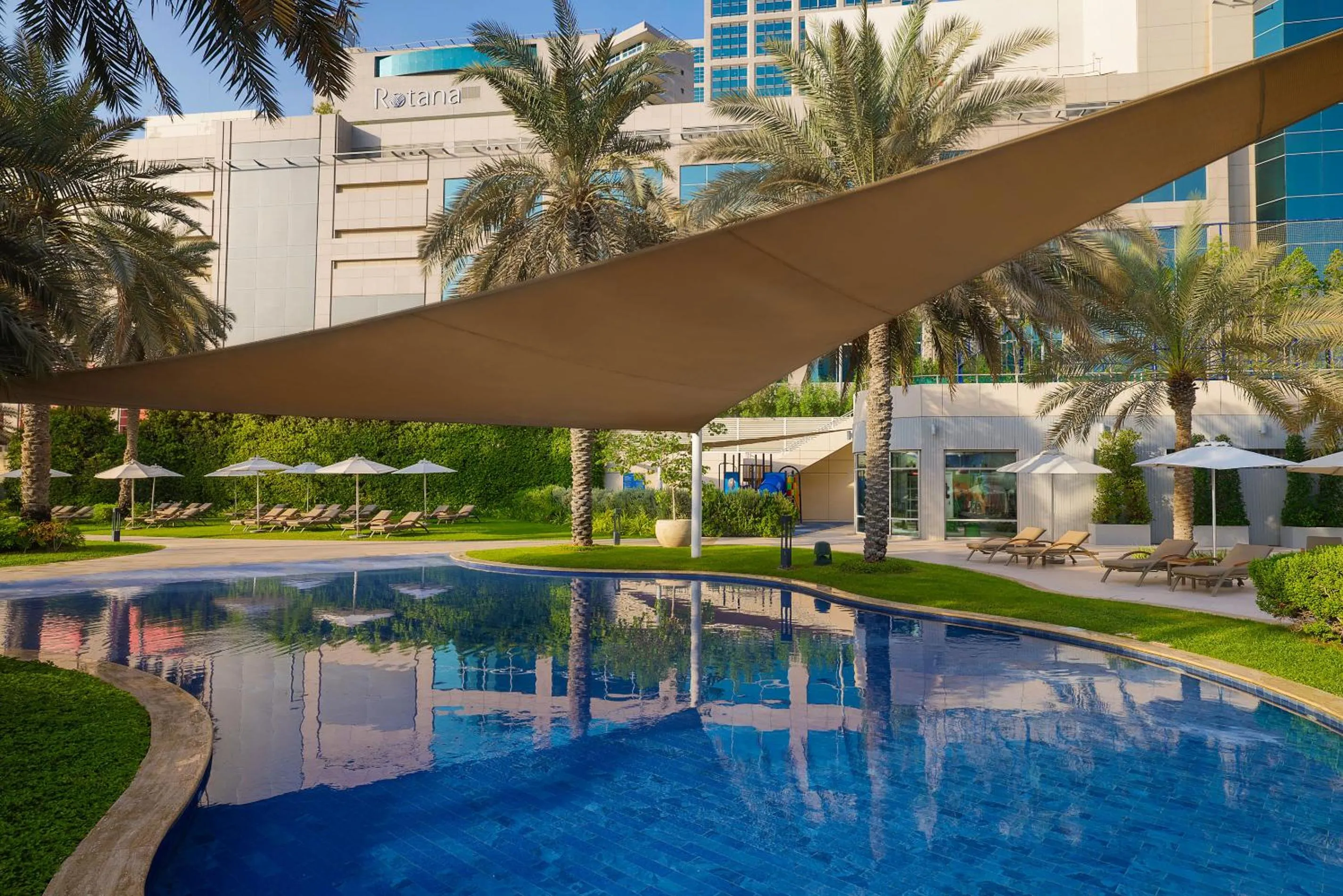 Swimming pool in Beach Rotana - Abu Dhabi