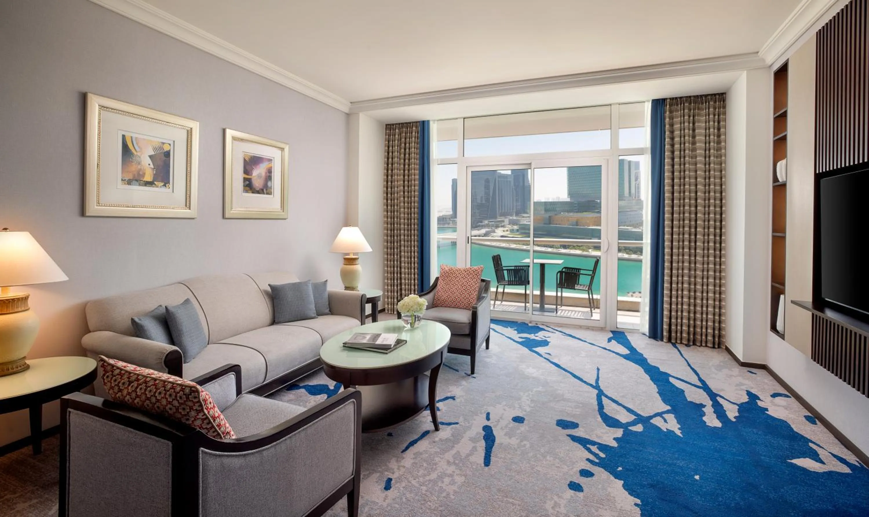 Living room in Beach Rotana - Abu Dhabi