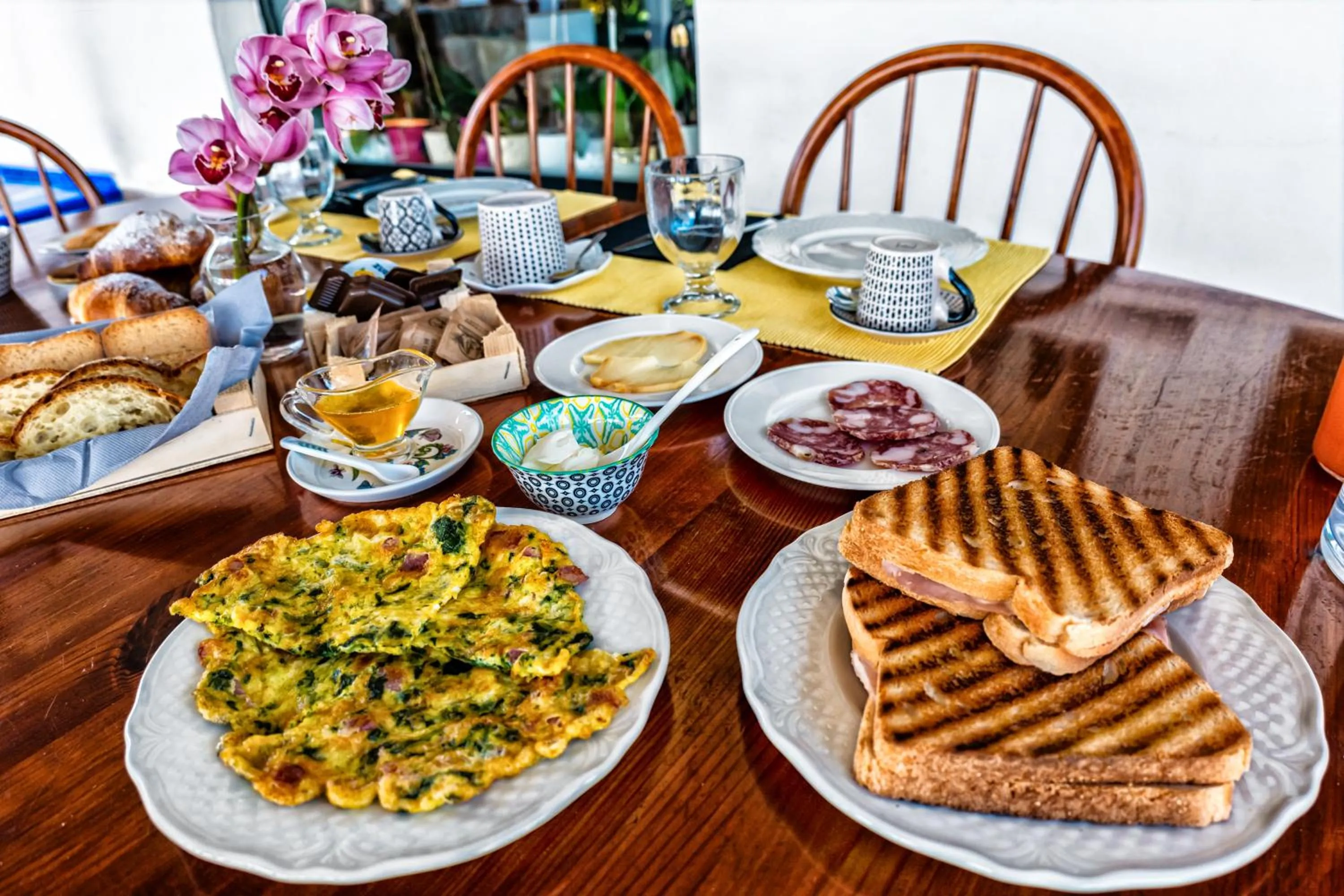 Food and drinks in B&B Villa Bency