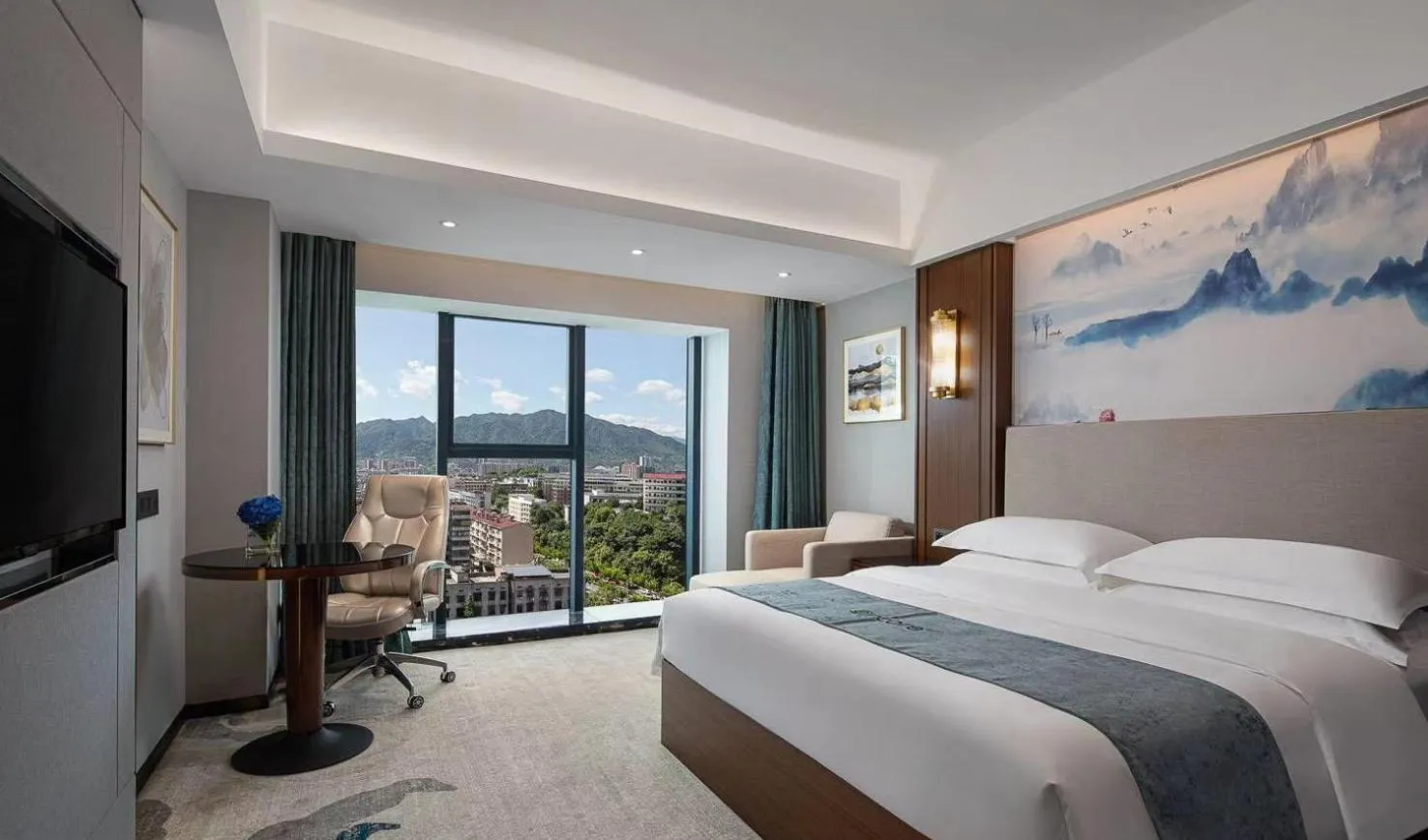 Bed in Ramada Encore by Wyndham Chenzhou North