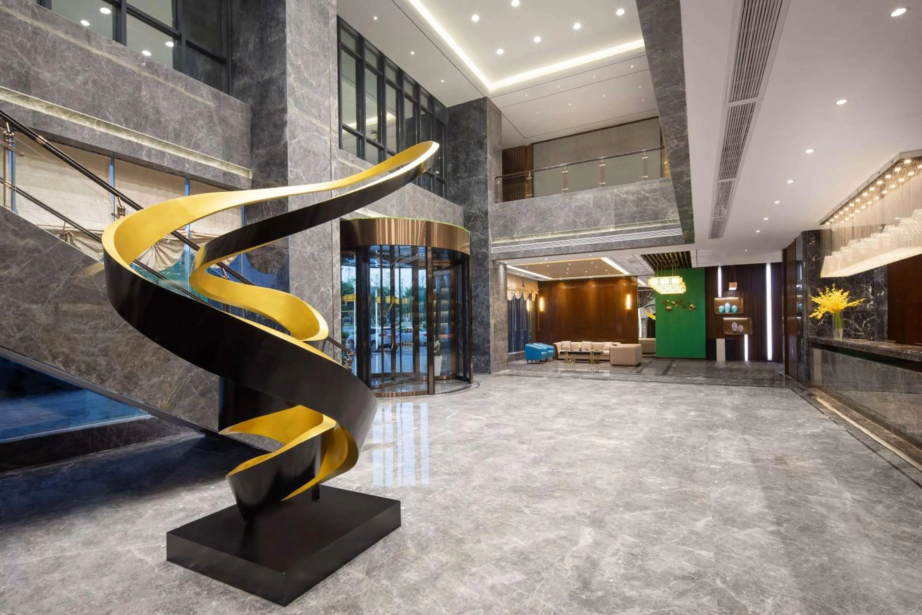 Lobby or reception in Ramada Encore by Wyndham Chenzhou North