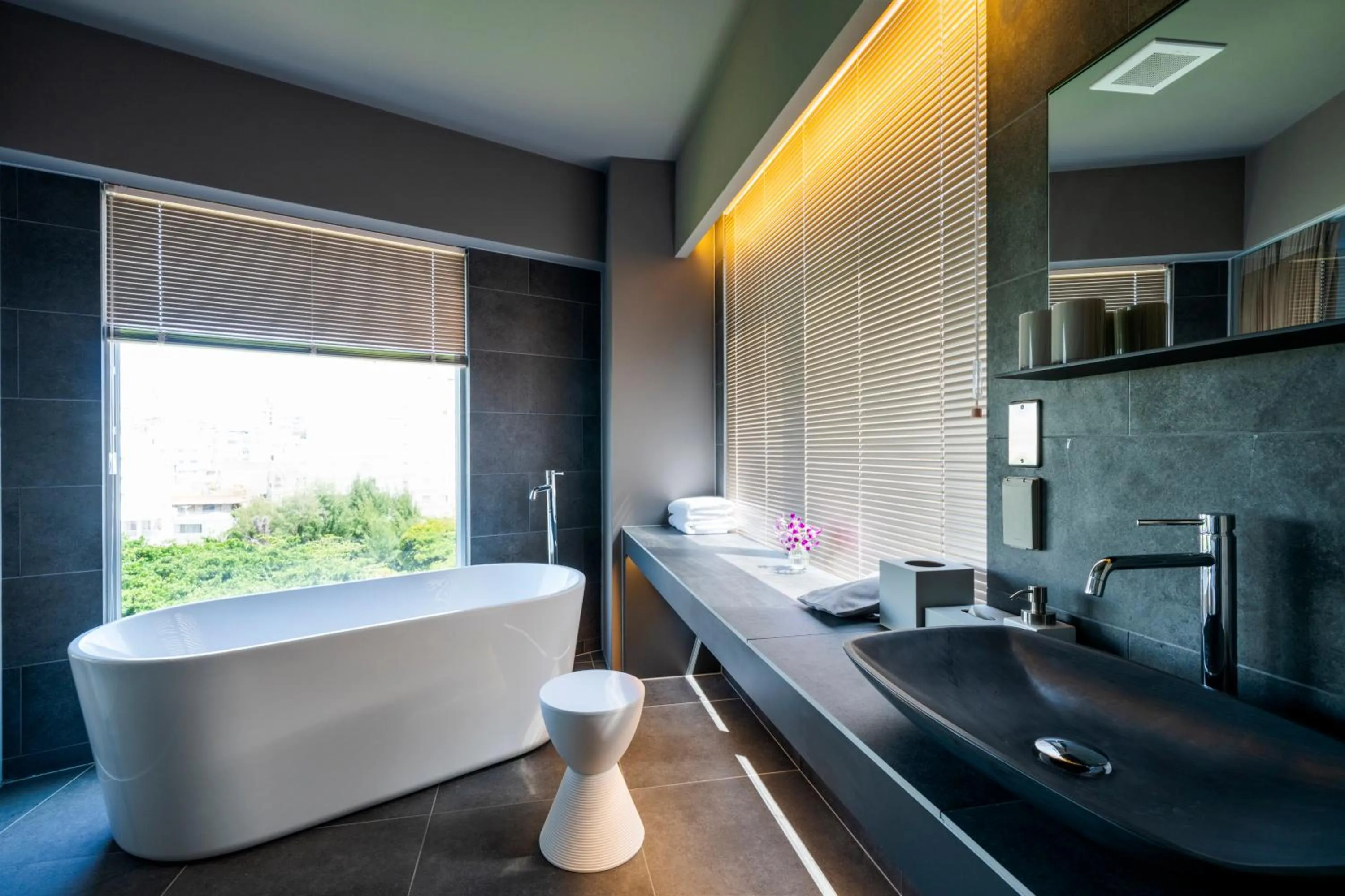 Bathroom in HOTEL PETIT SUITE SOGENJI ISHIMON