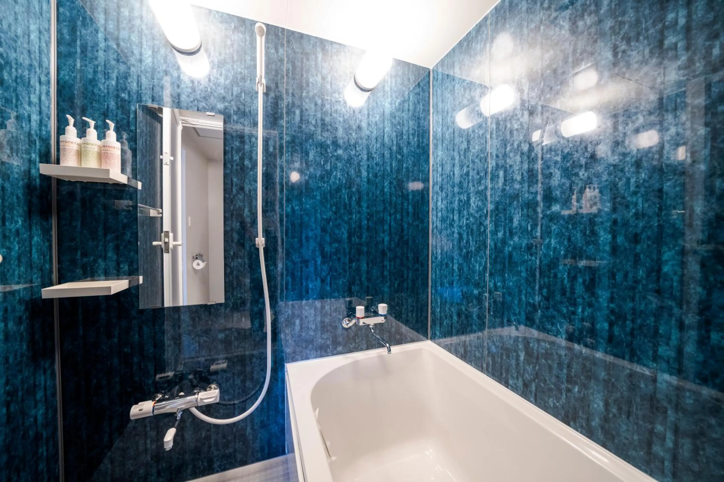 Bathroom in HOTEL PETIT SUITE SOGENJI ISHIMON