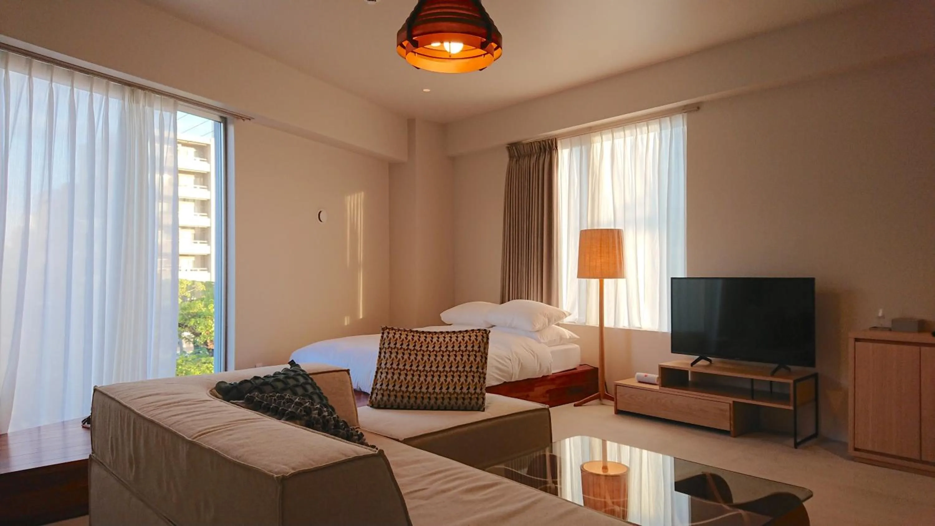 Living room in HOTEL PETIT SUITE SOGENJI ISHIMON