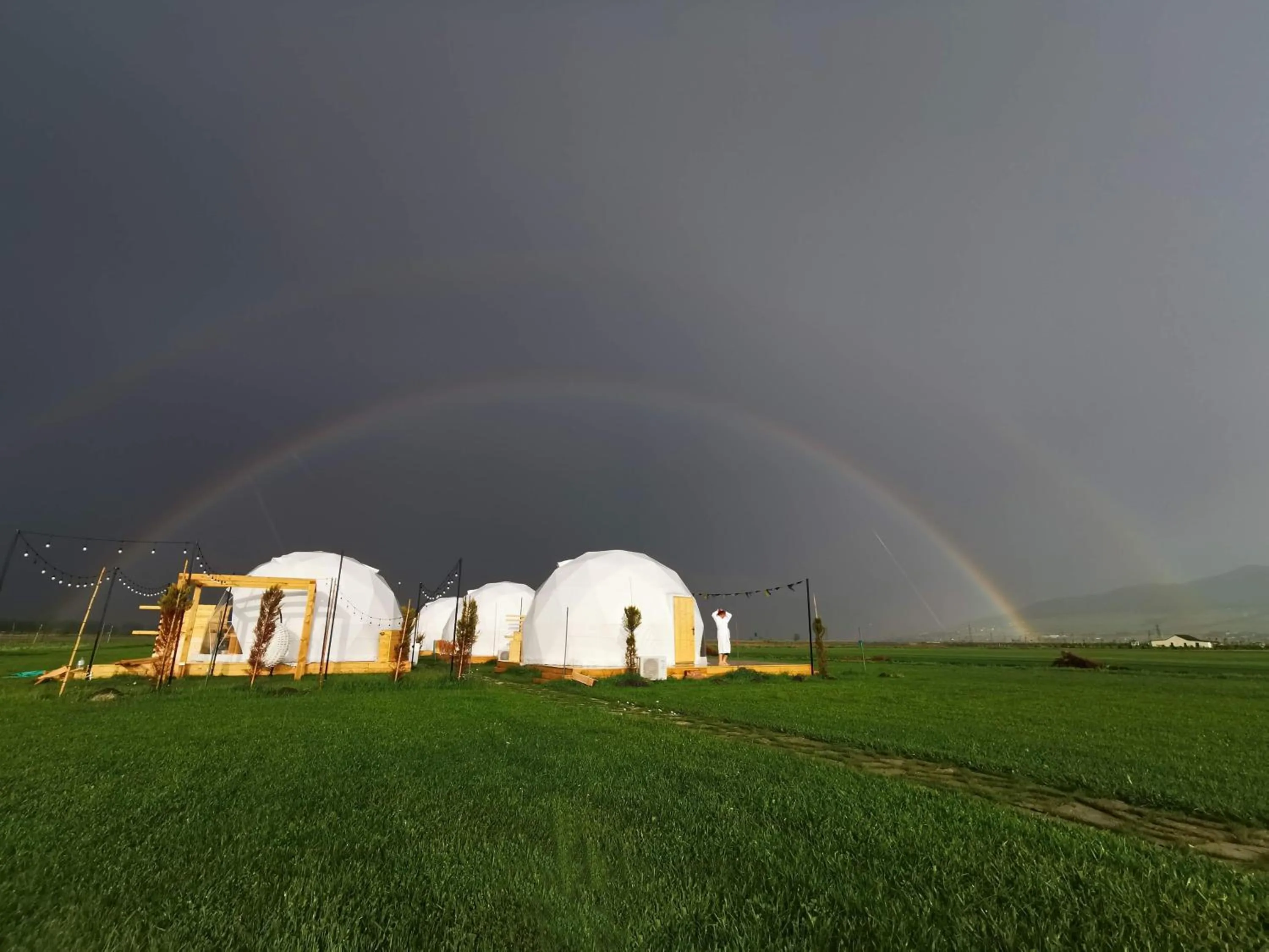Natural landscape in Jewelberry Glamping Hotel Tbilisi