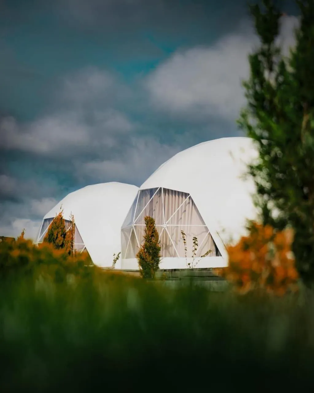 Property building in Jewelberry Glamping Hotel Tbilisi