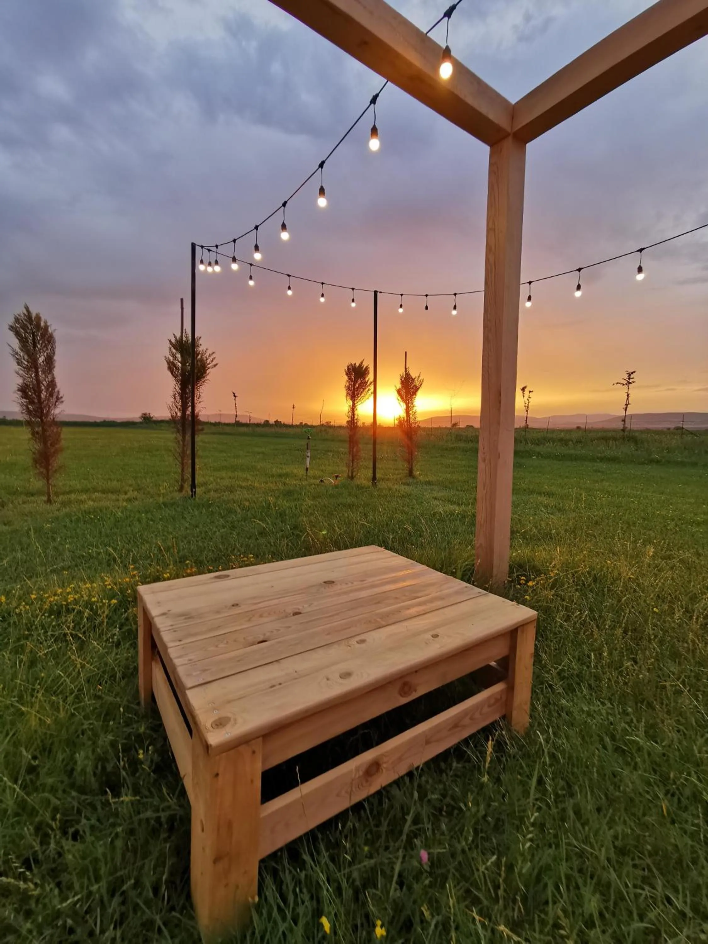 Patio in Jewelberry Glamping Hotel Tbilisi