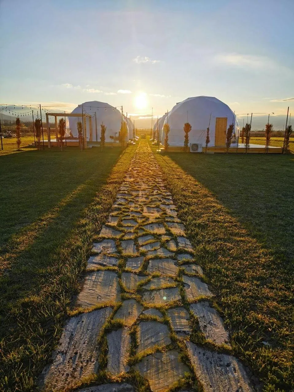 Garden in Jewelberry Glamping Hotel Tbilisi