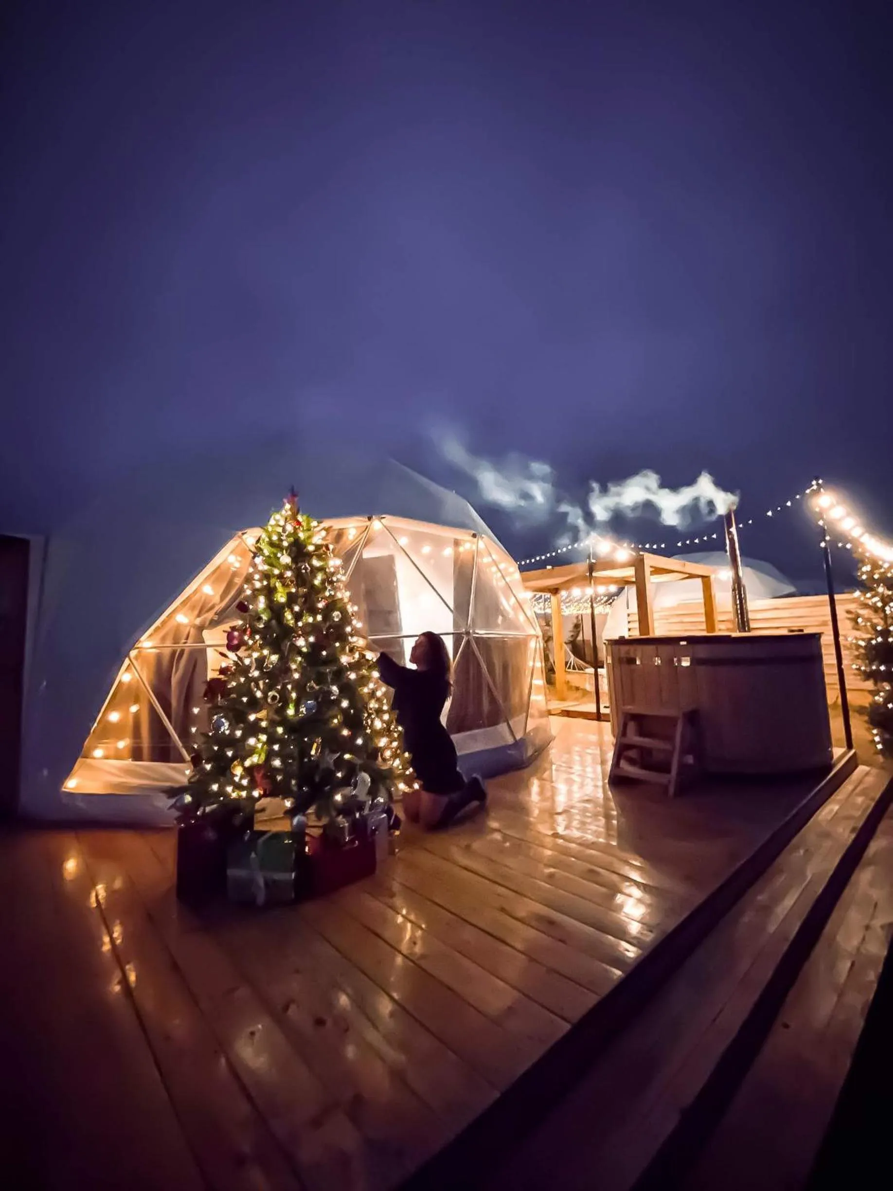 Night in Jewelberry Glamping Hotel Tbilisi