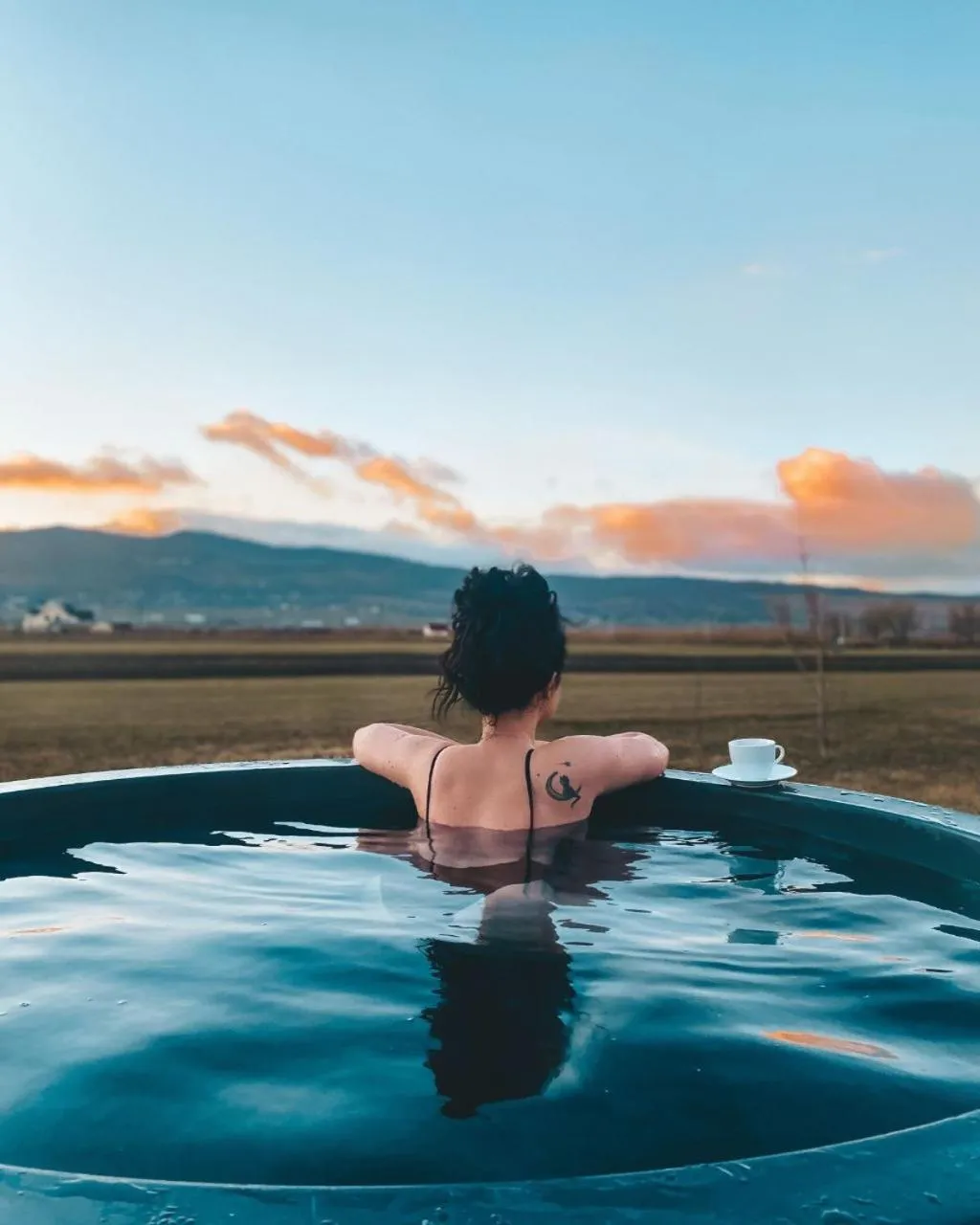 Hot Tub, Swimming Pool in Jewelberry Glamping Hotel Tbilisi