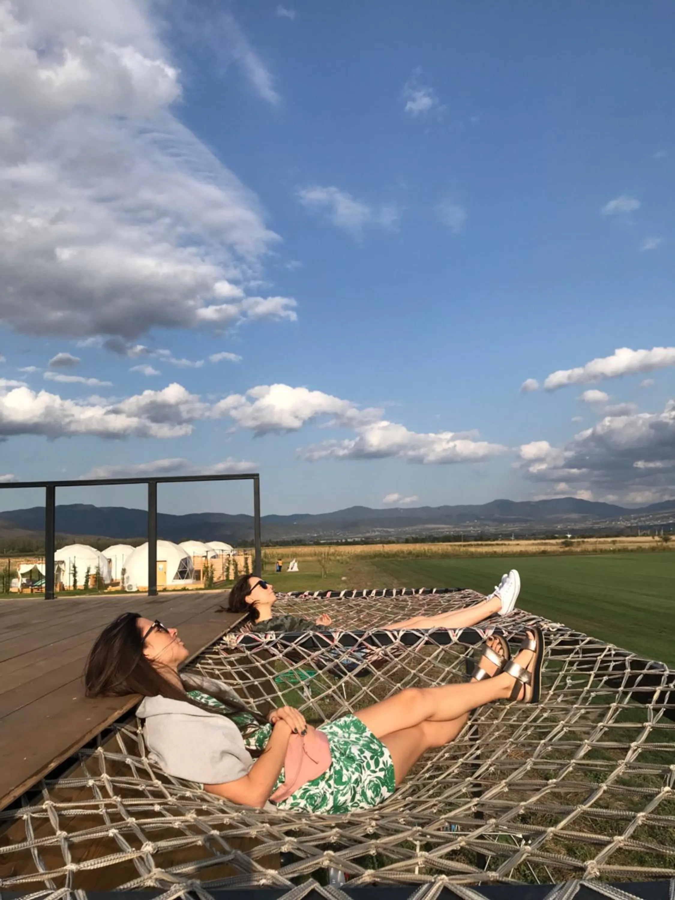 Balcony/Terrace in Jewelberry Glamping Hotel Tbilisi