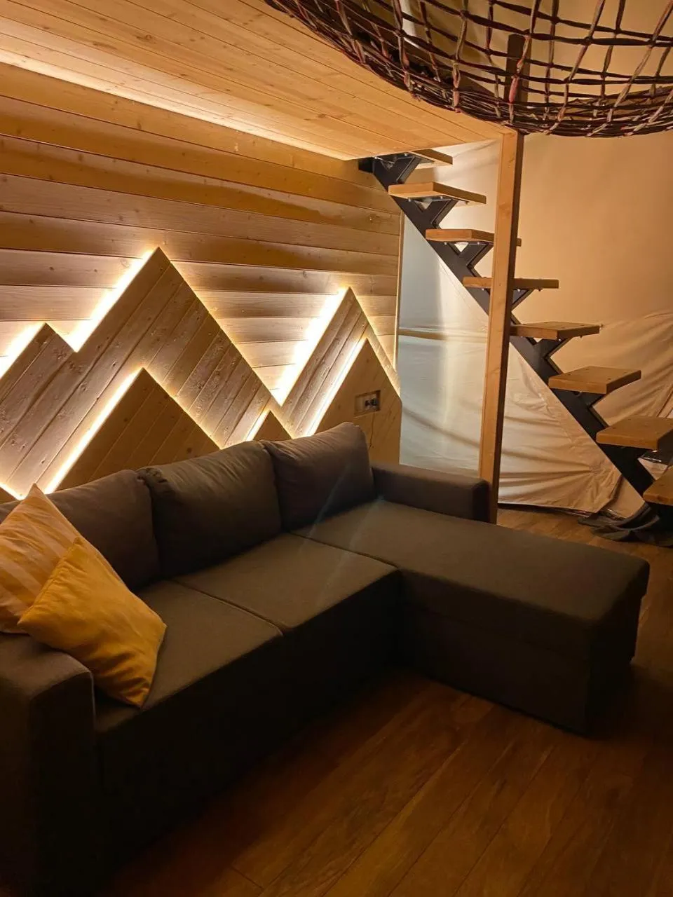 Seating Area in Jewelberry Glamping Hotel Tbilisi