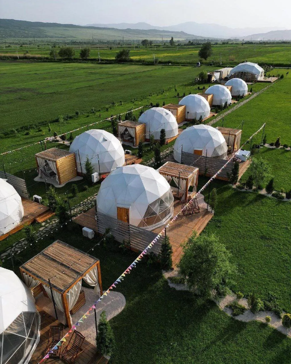 On site, Bird's-eye View in Jewelberry Glamping Hotel Tbilisi