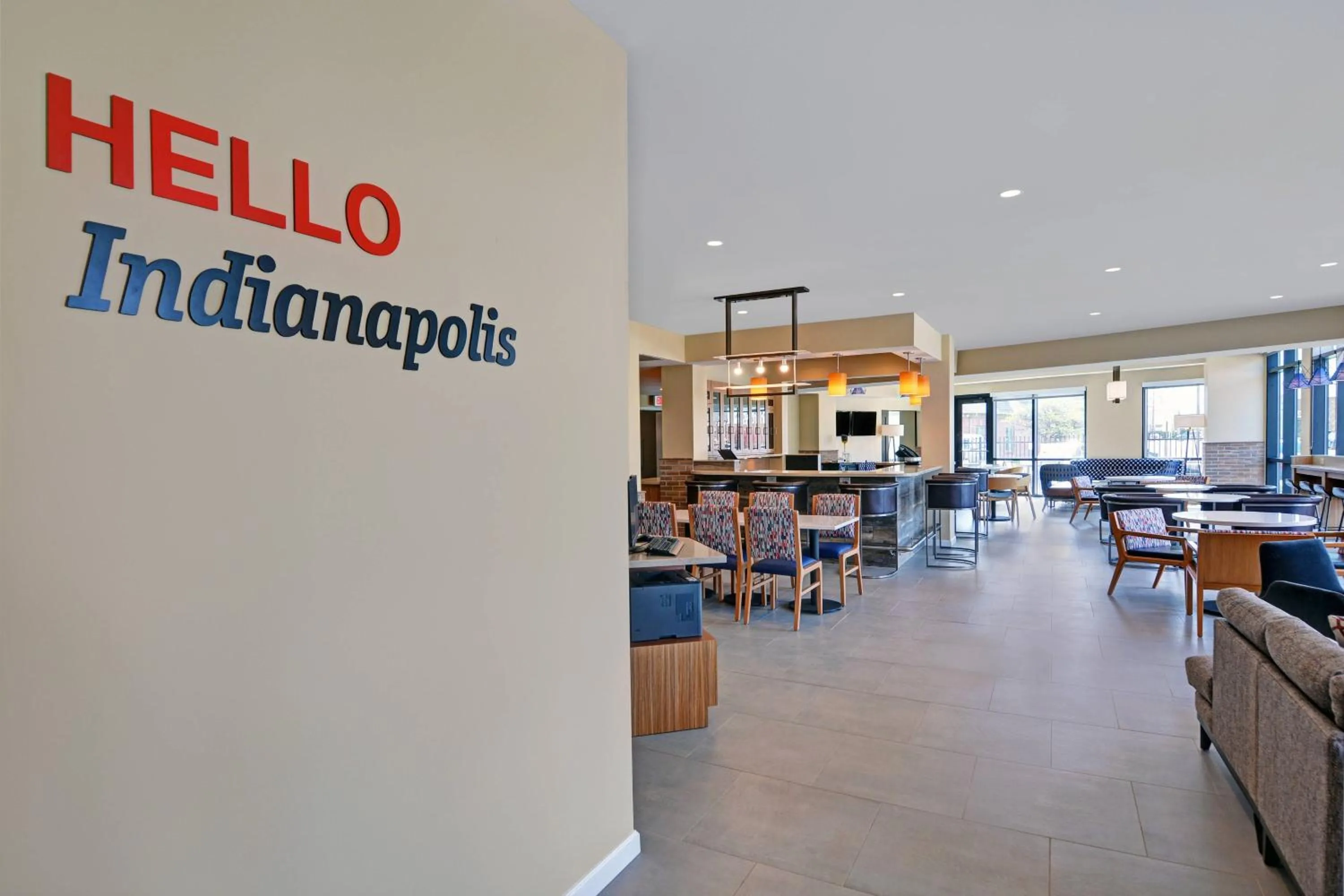 Lobby or reception in TownePlace Suites by Marriott Indianapolis Downtown