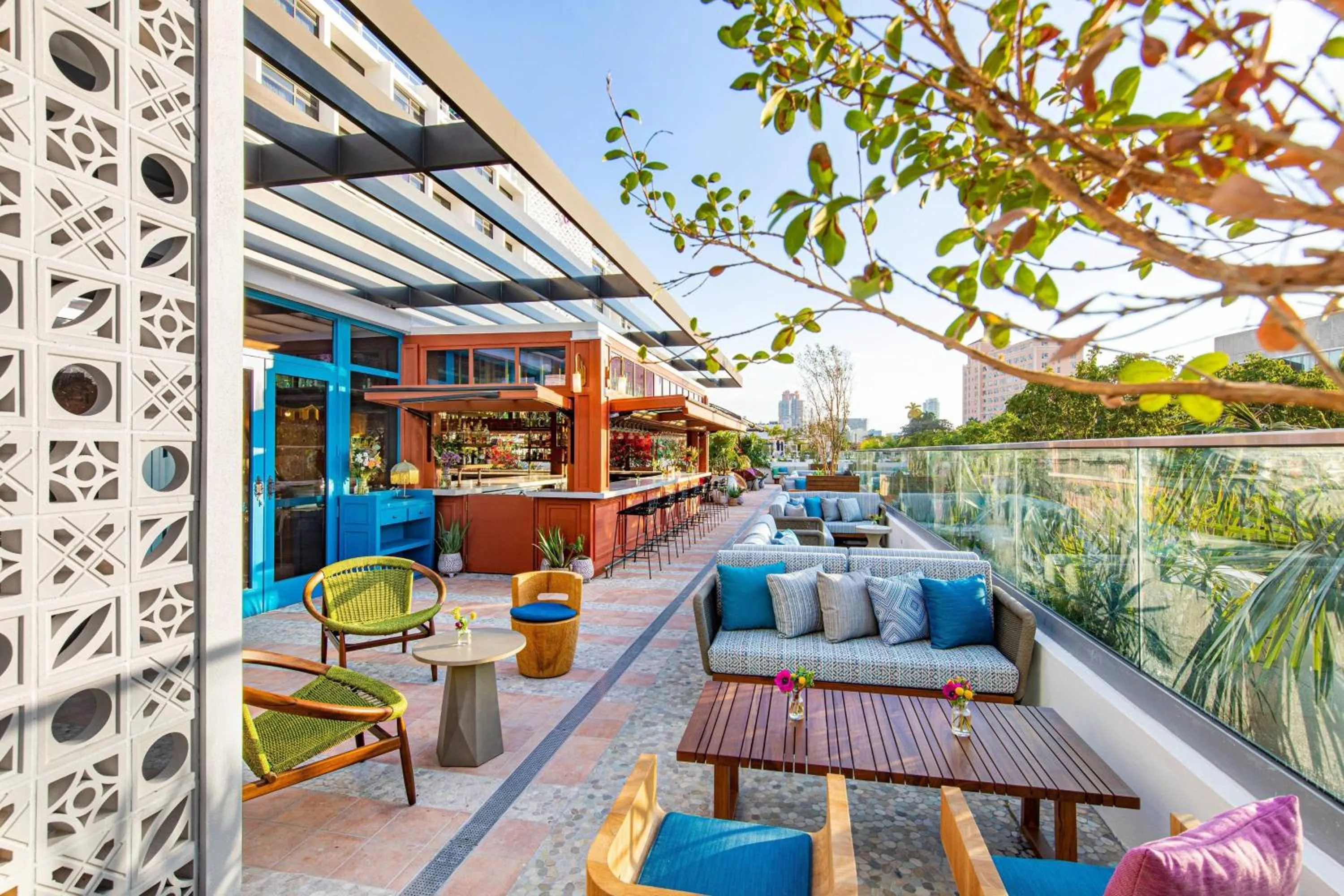 Restaurant/places to eat in Moxy Miami South Beach