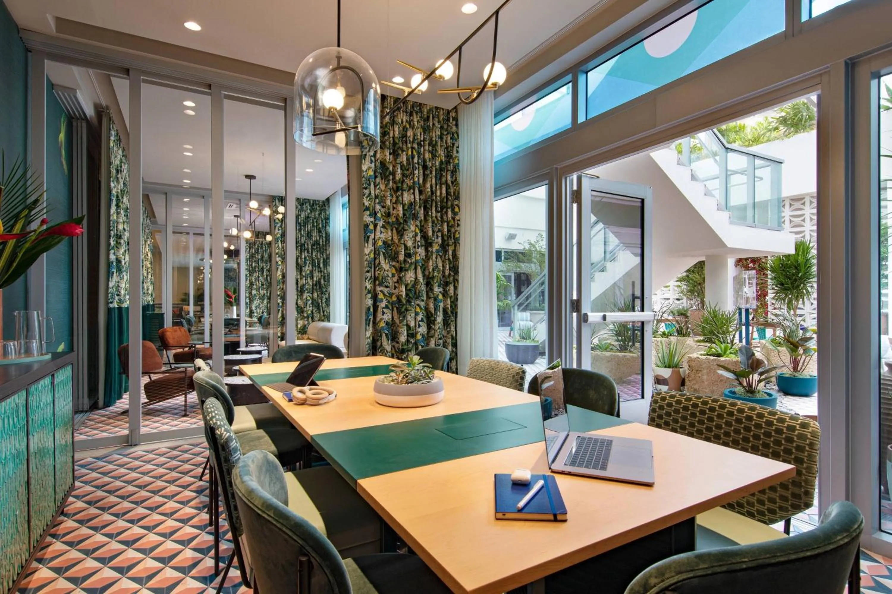 Meeting/conference room in Moxy Miami South Beach