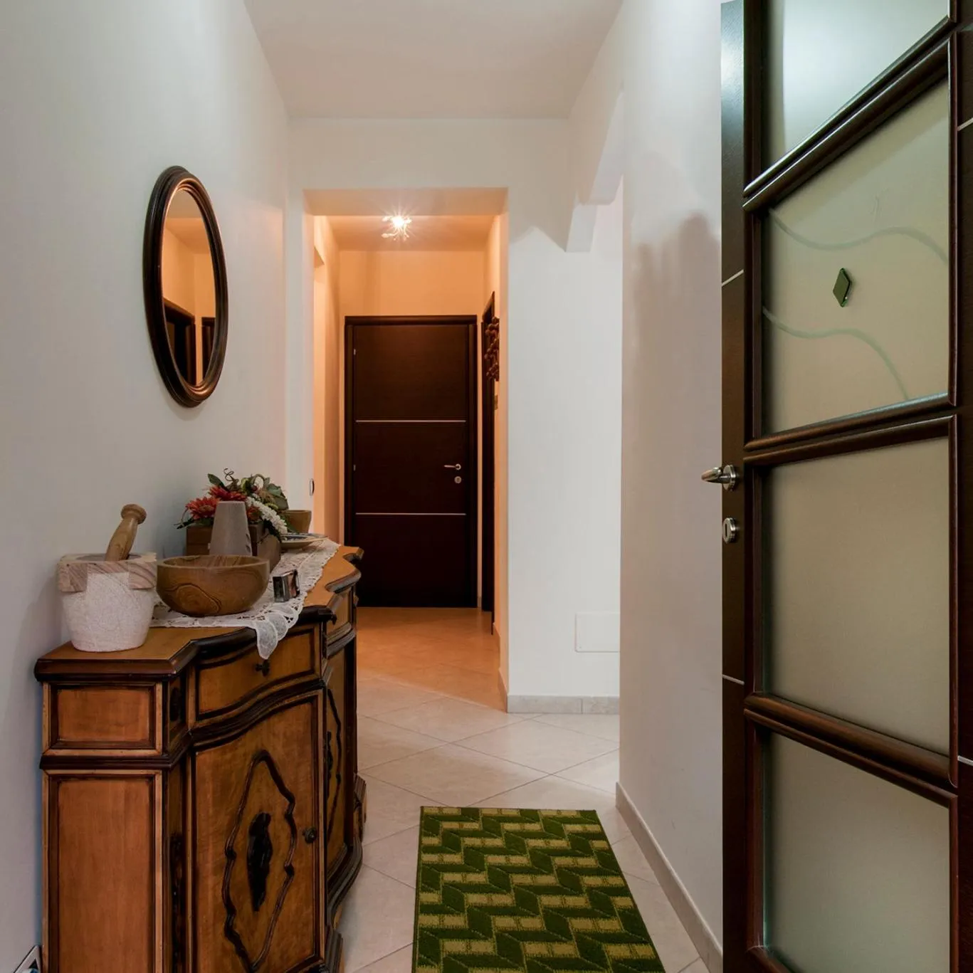 Decorative detail in B&B Bovianum