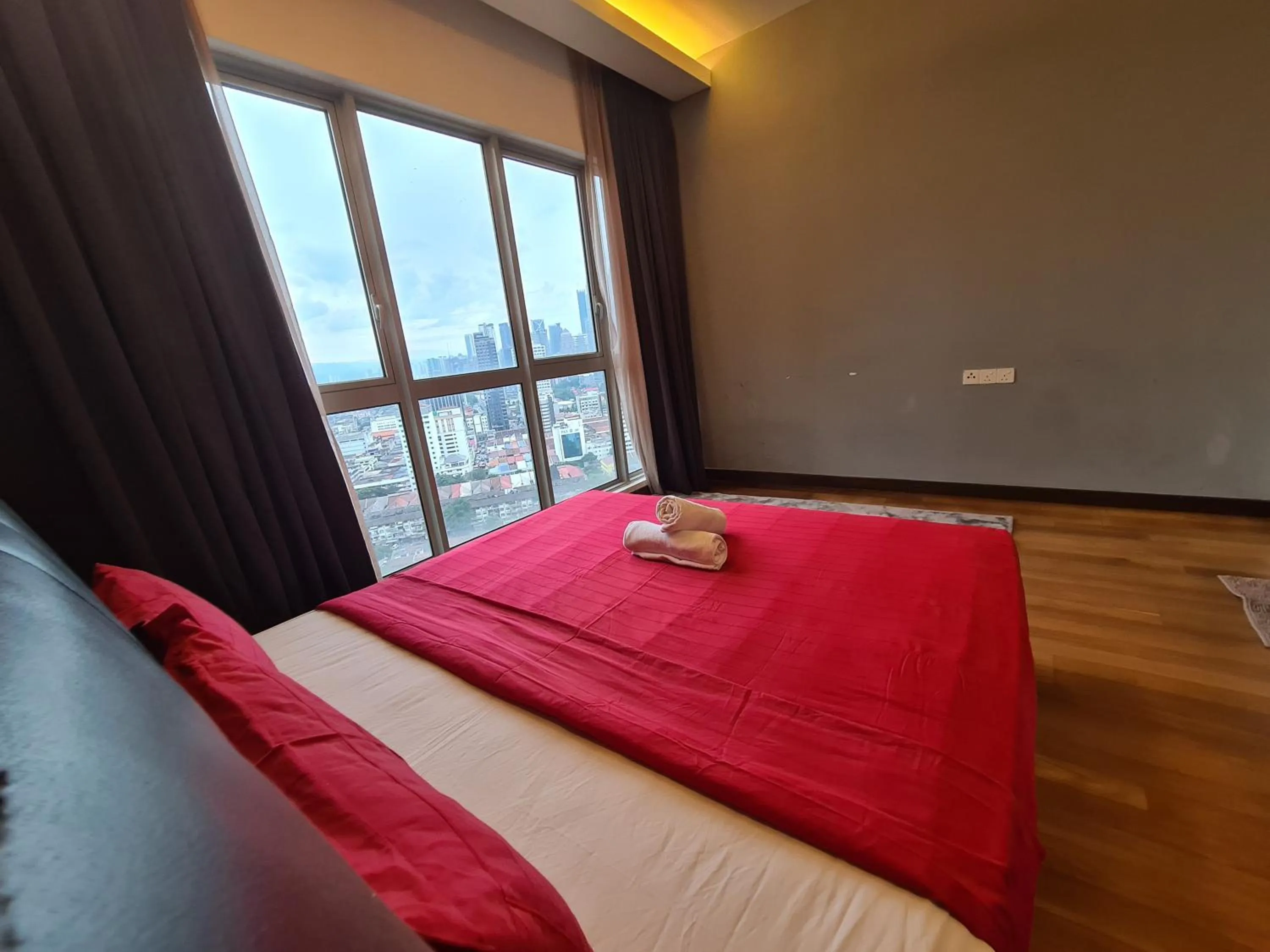 Bed in Regalia Residence KLCC View by iLuxHome