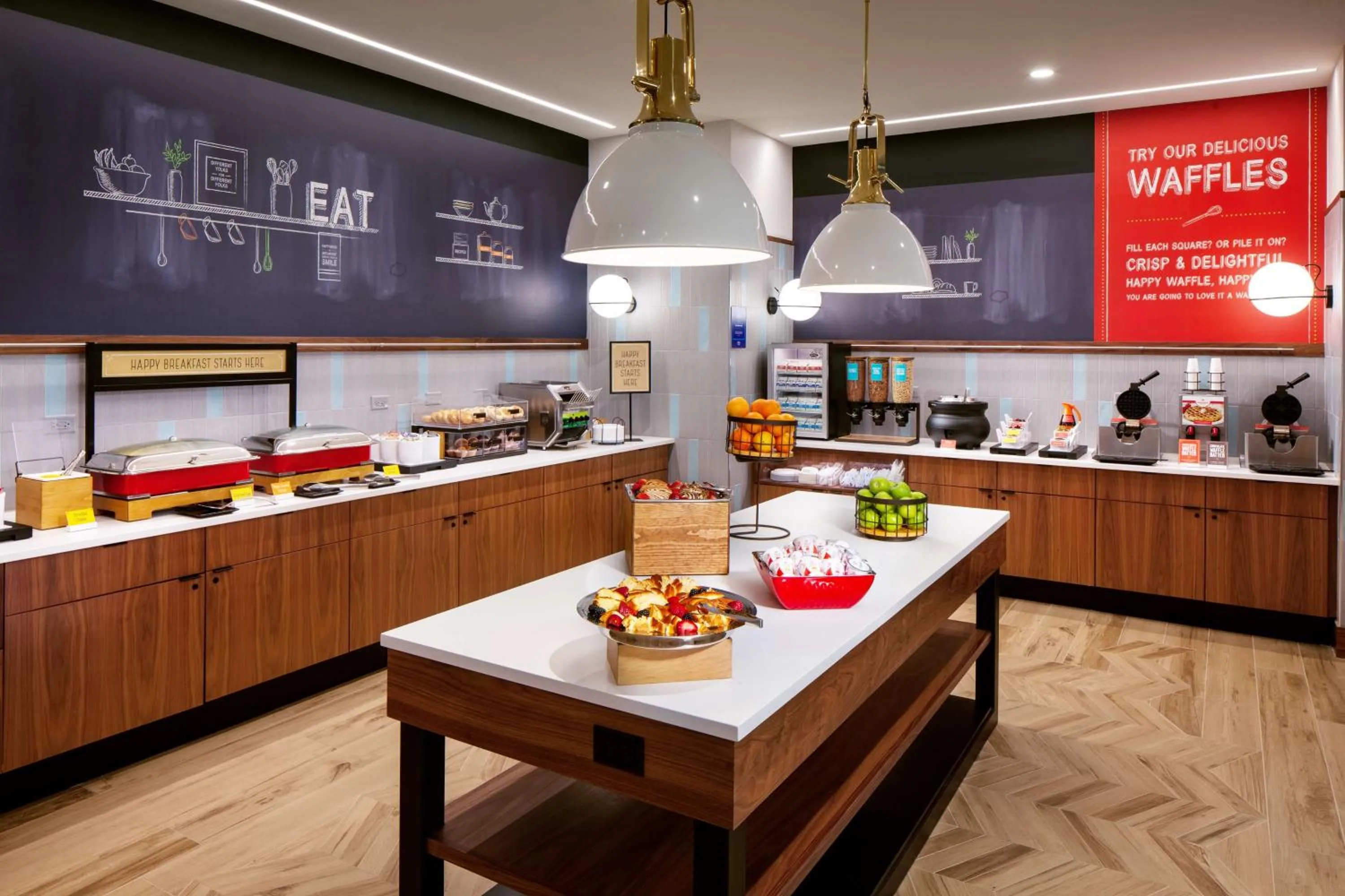 Breakfast in Hampton Inn Boston Seaport District