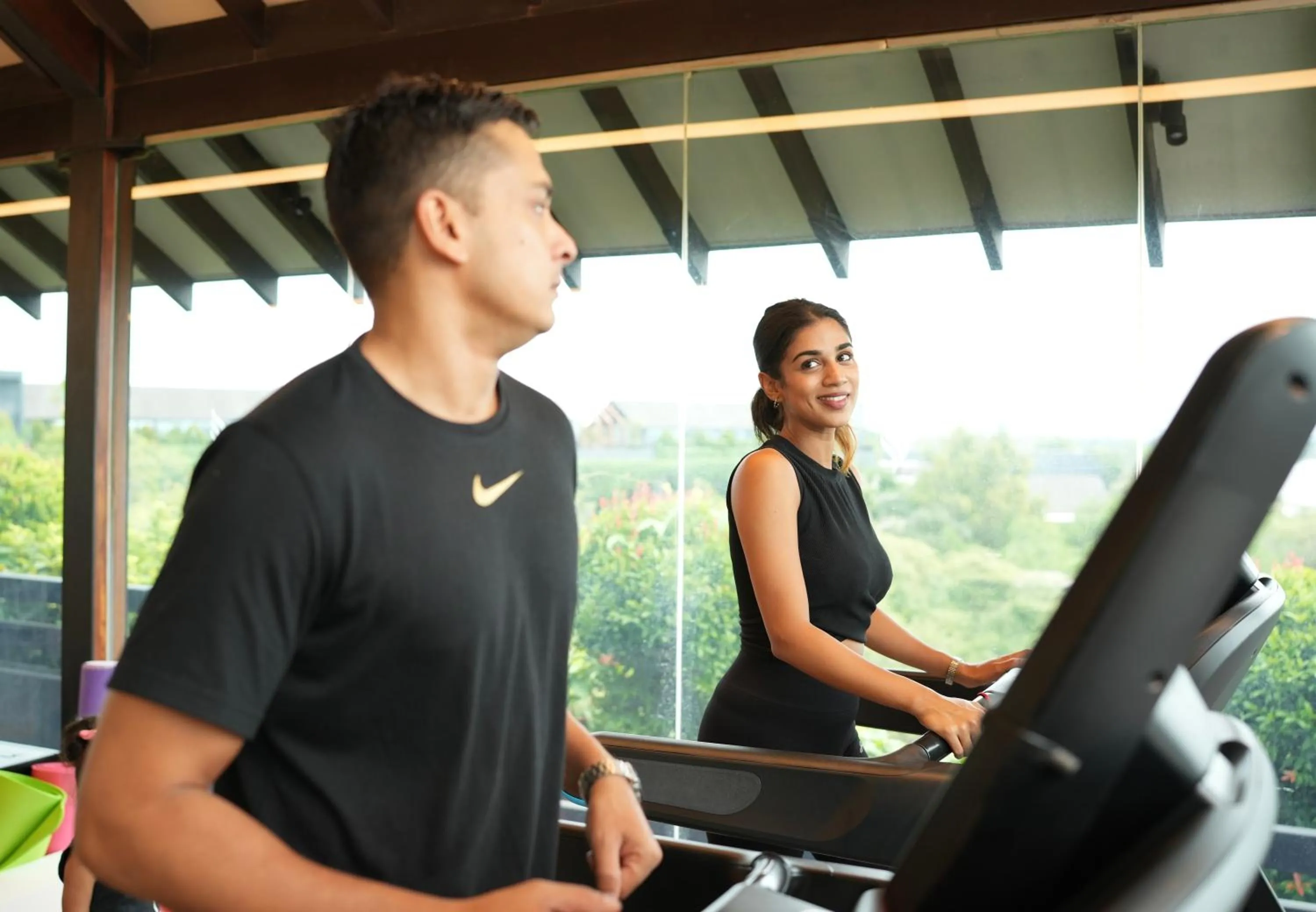 Fitness centre/facilities in DoubleTree by Hilton Weerawila Rajawarna Resort