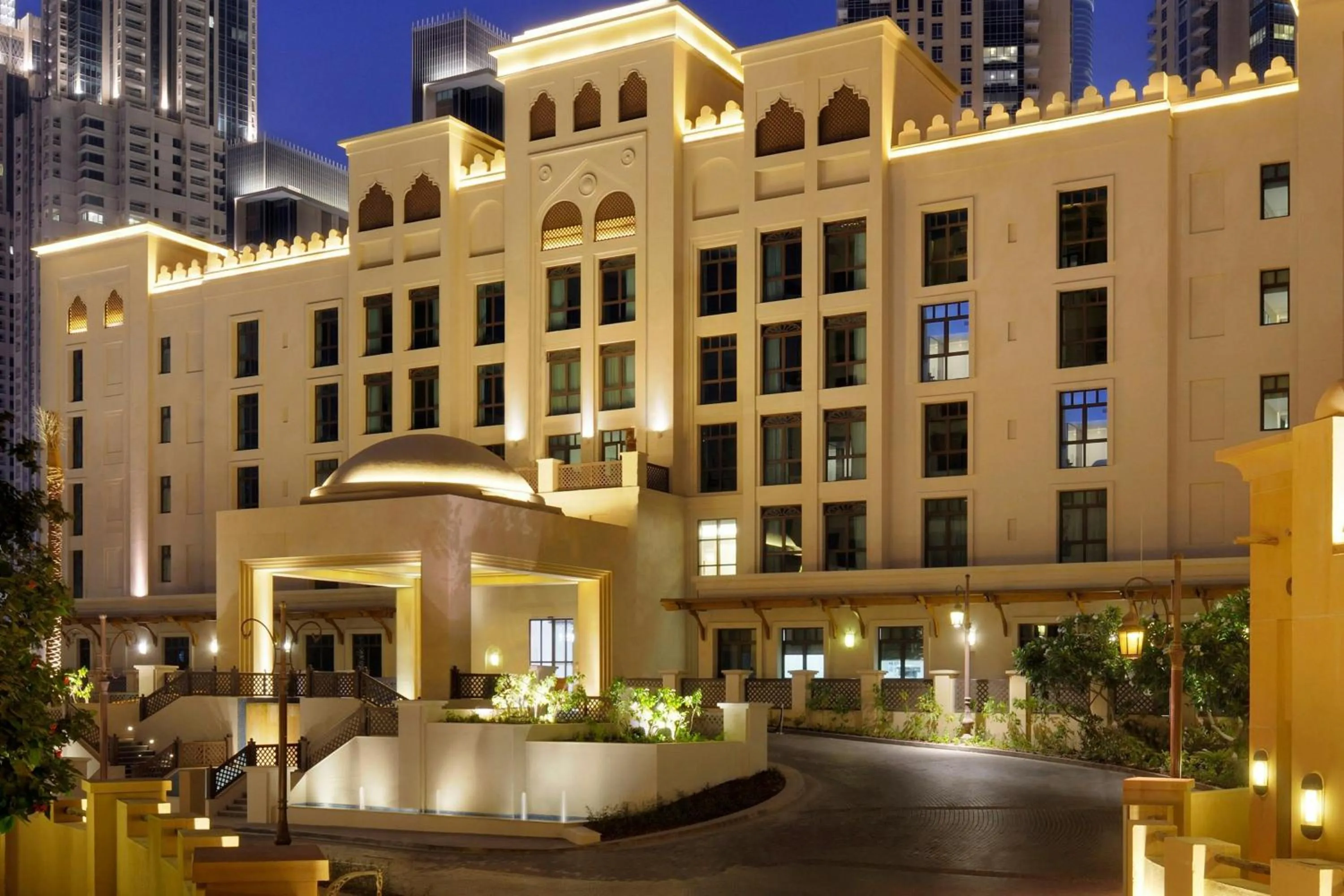 Property building in Hotel Boulevard, Autograph Collection, Downtown Dubai