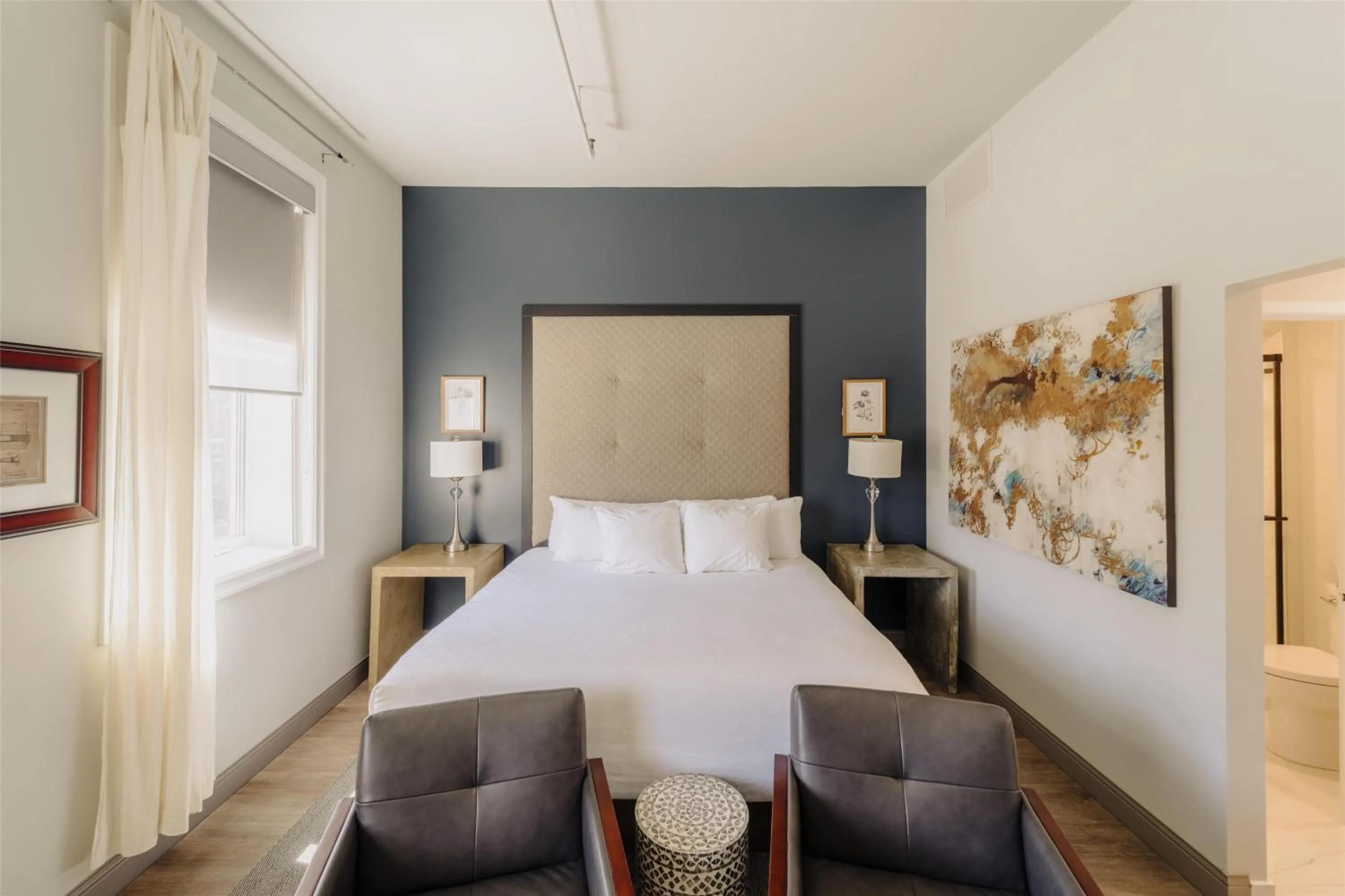 Bedroom, Bed in Mercer Hotel Downtown; BW Premier Collection