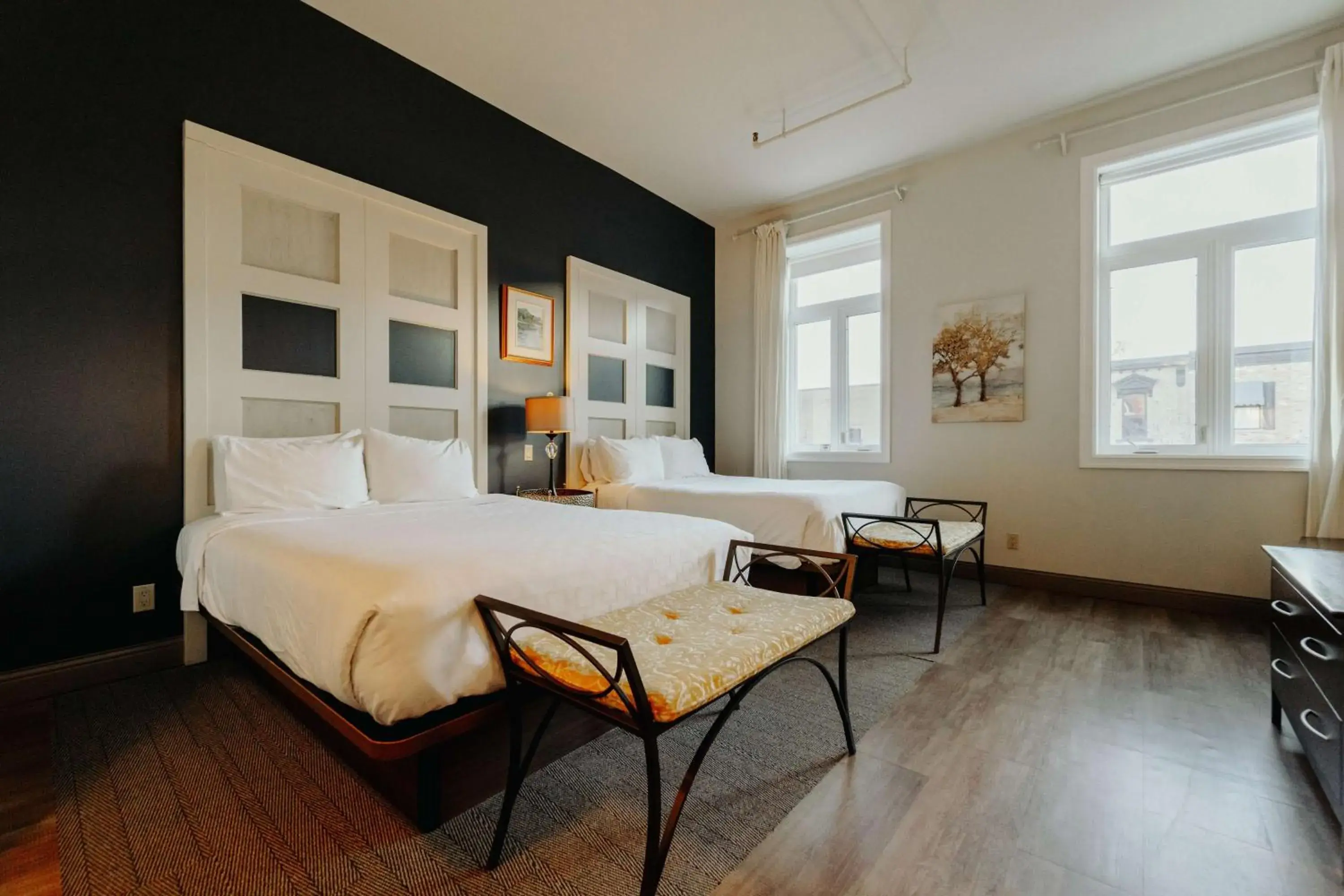 Queen Room with Two Queen Beds and City View in Mercer Hotel Downtown; BW Premier Collection Queen Room with Two Queen Beds and City View in Mercer Hotel Downtown; BW Premier Collection