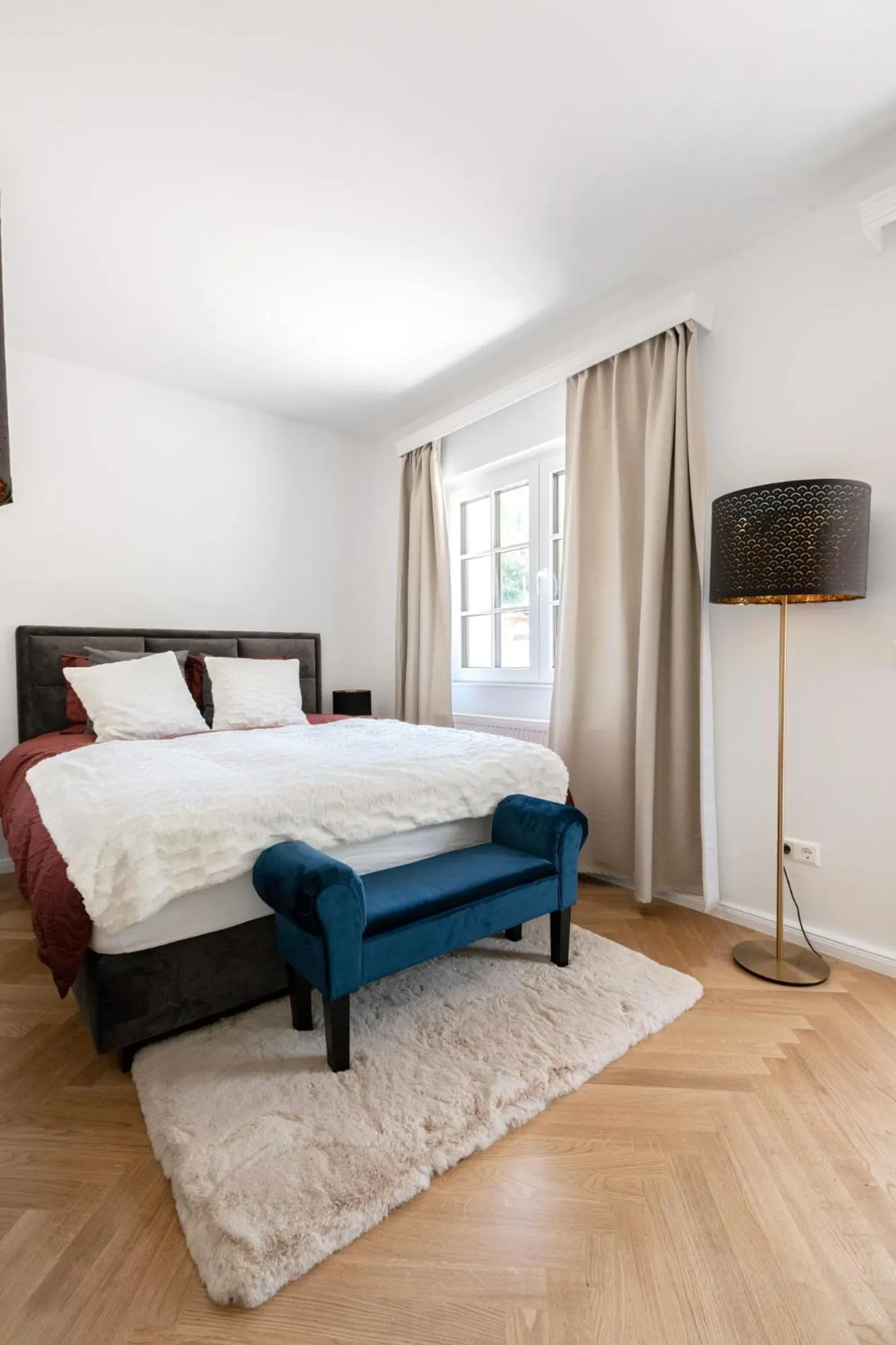 Bed in Hotel Sonnenalm Stuhleck