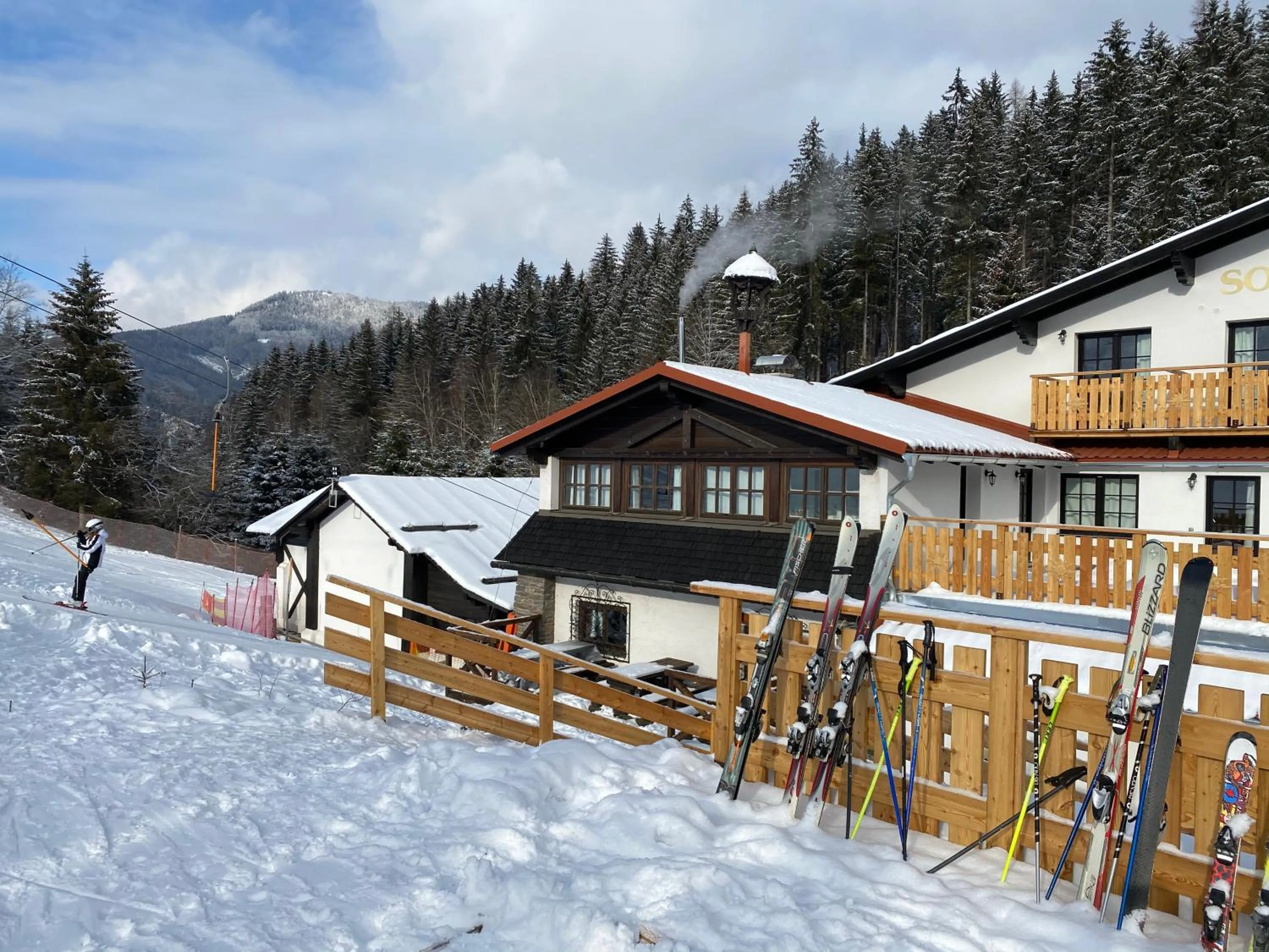 Property building in Hotel Sonnenalm Stuhleck