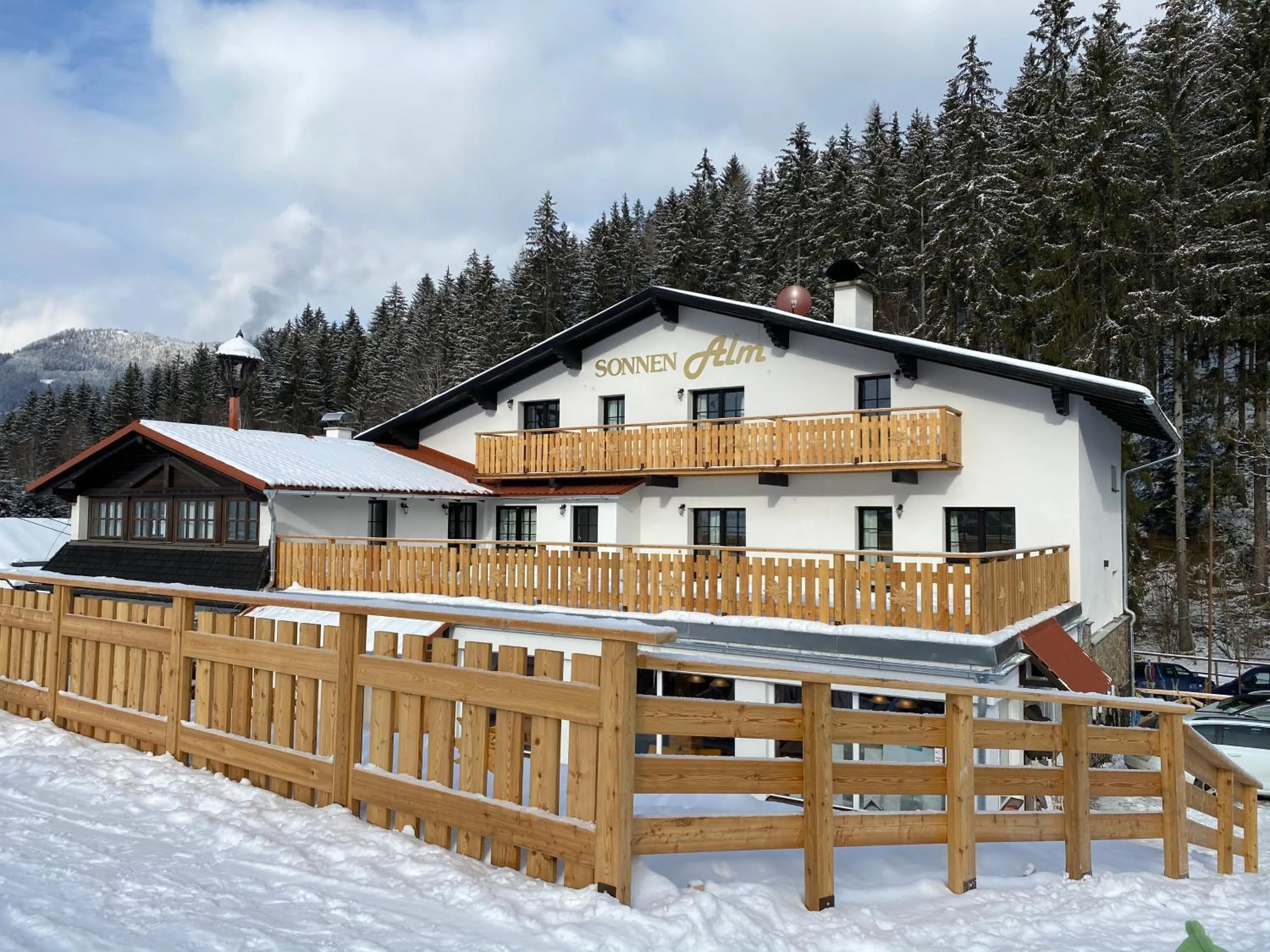 Property building in Hotel Sonnenalm Stuhleck