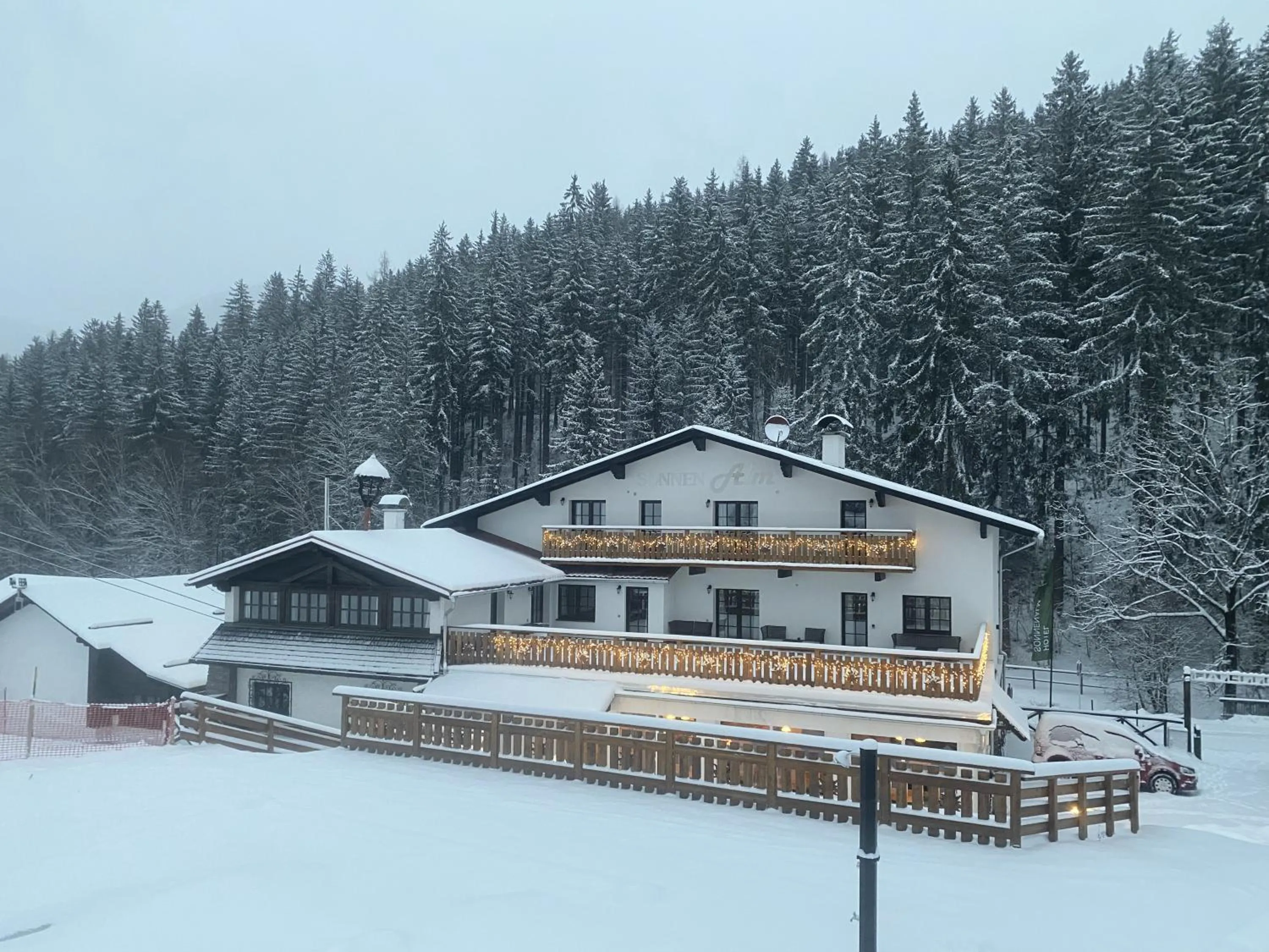 Property building in Hotel Sonnenalm Stuhleck