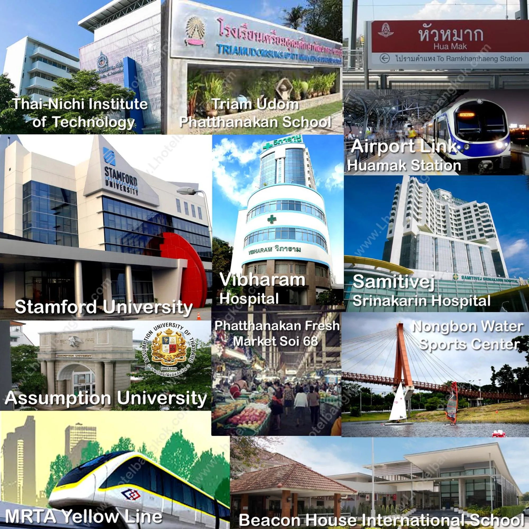 Nearby landmark in Lee Place Phatthanakan Condo