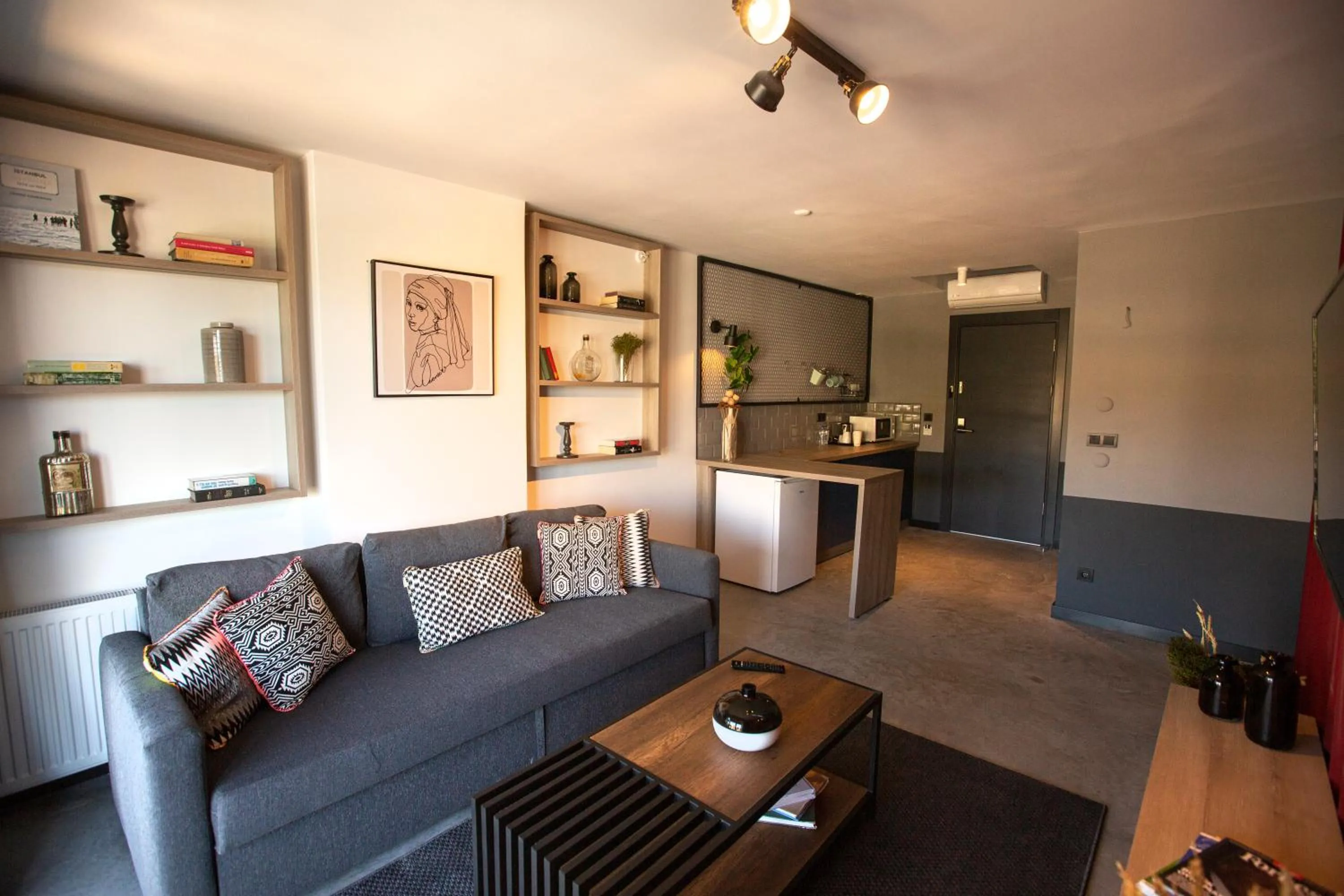 Seating area in Cityloft 64