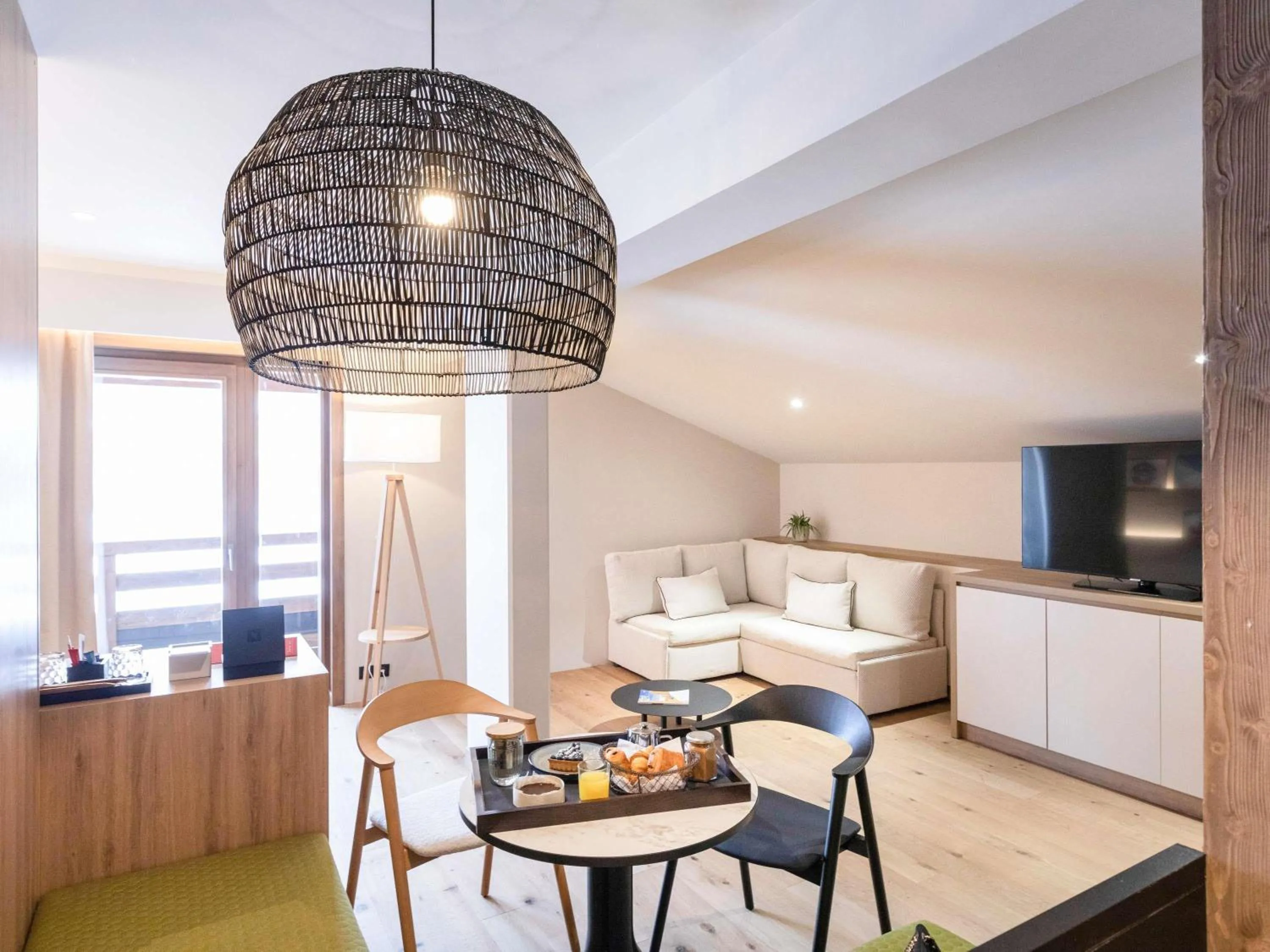 Bedroom in Novotel Megève Mont-Blanc