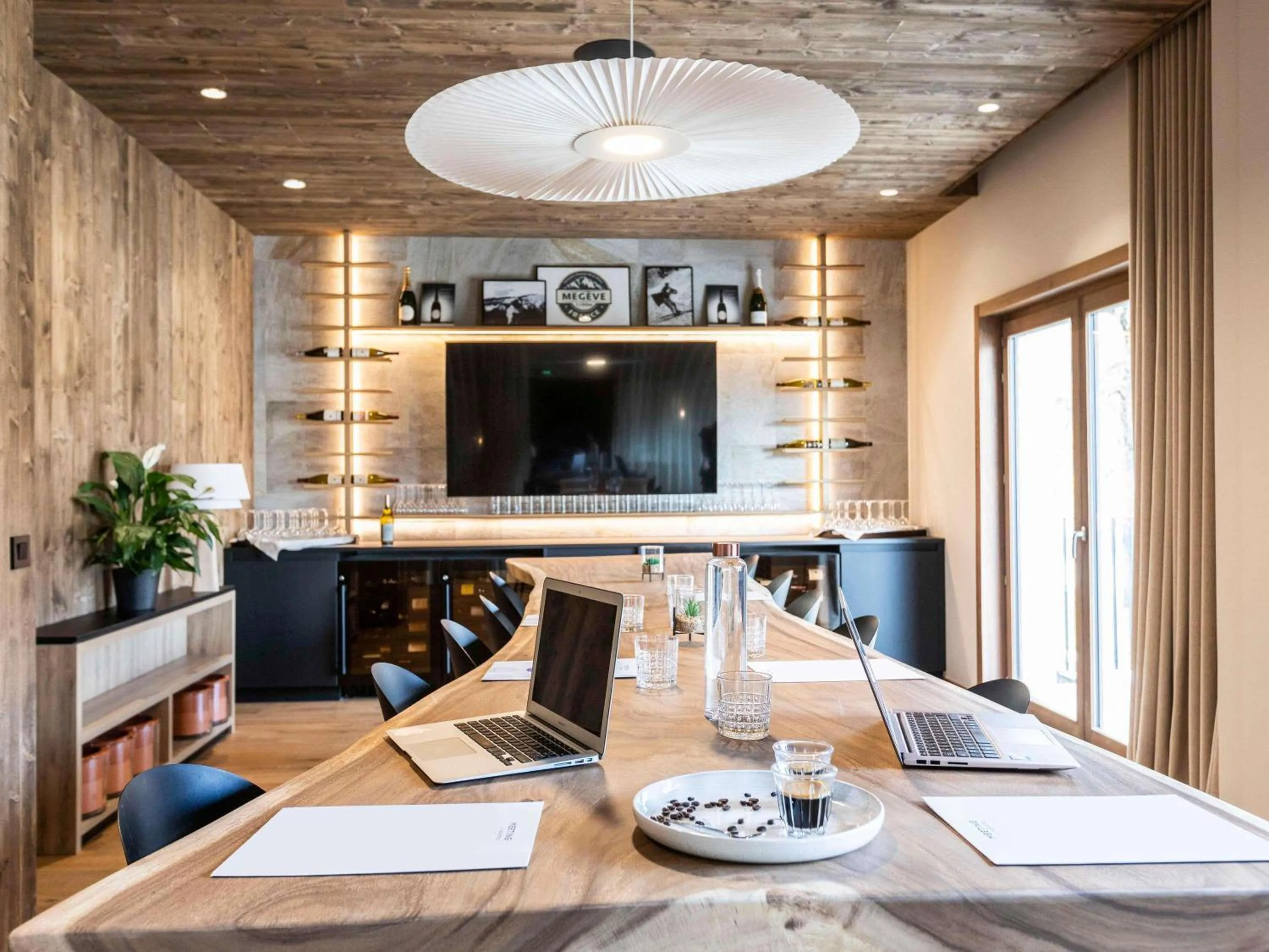 Meeting/conference room in Novotel Megève Mont-Blanc