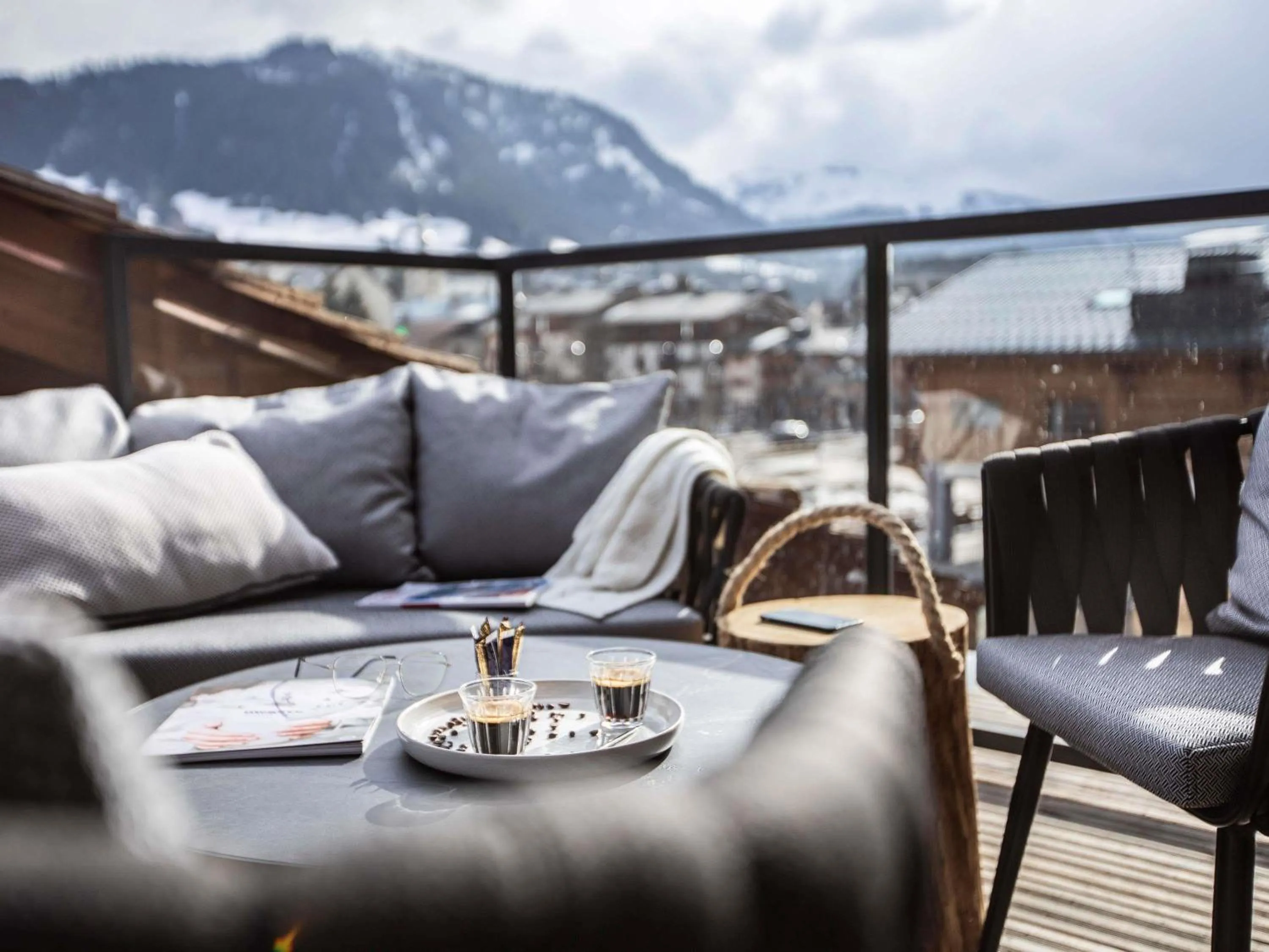 Bedroom in Novotel Megève Mont-Blanc