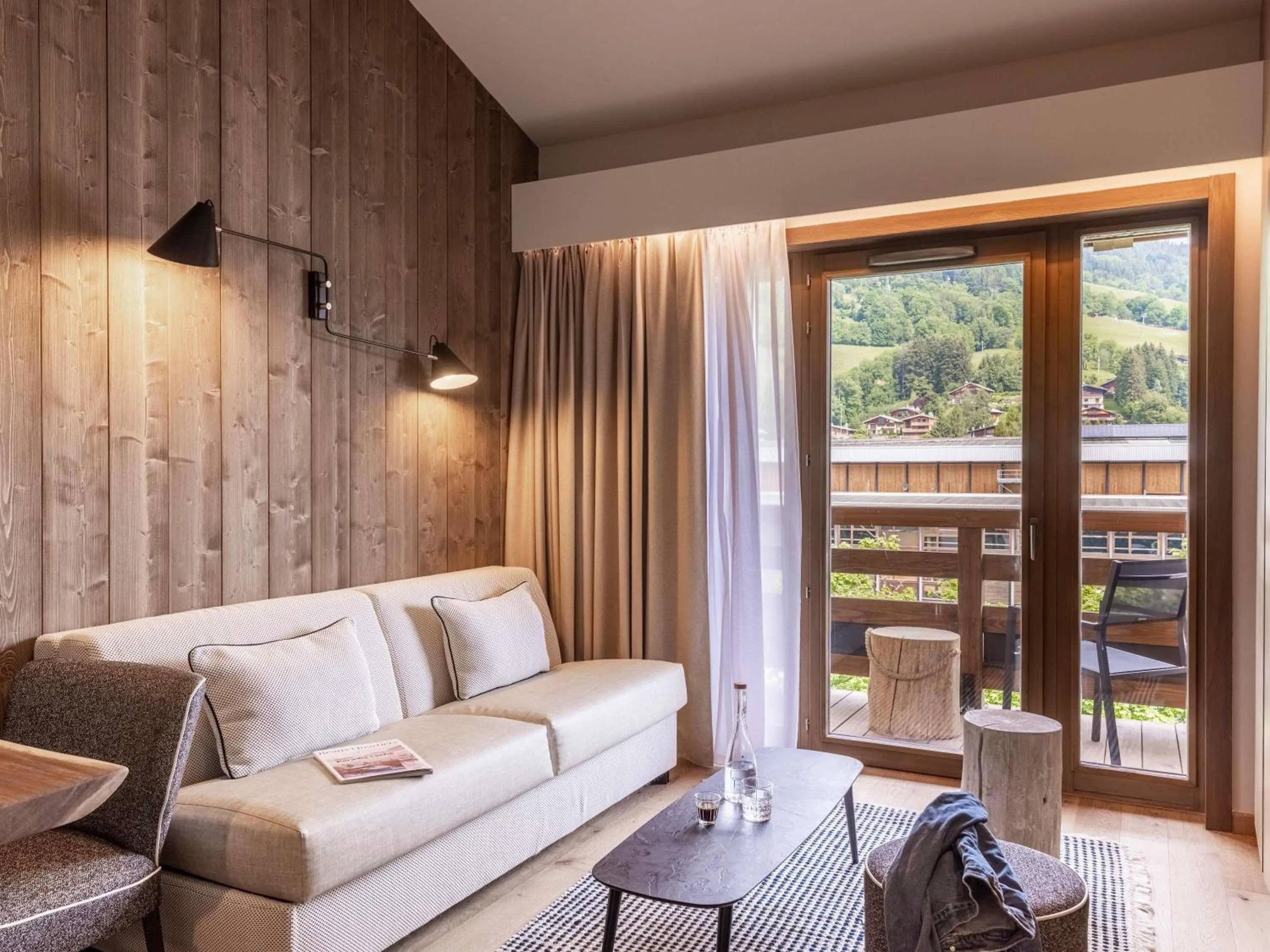 Bedroom in Novotel Megève Mont-Blanc