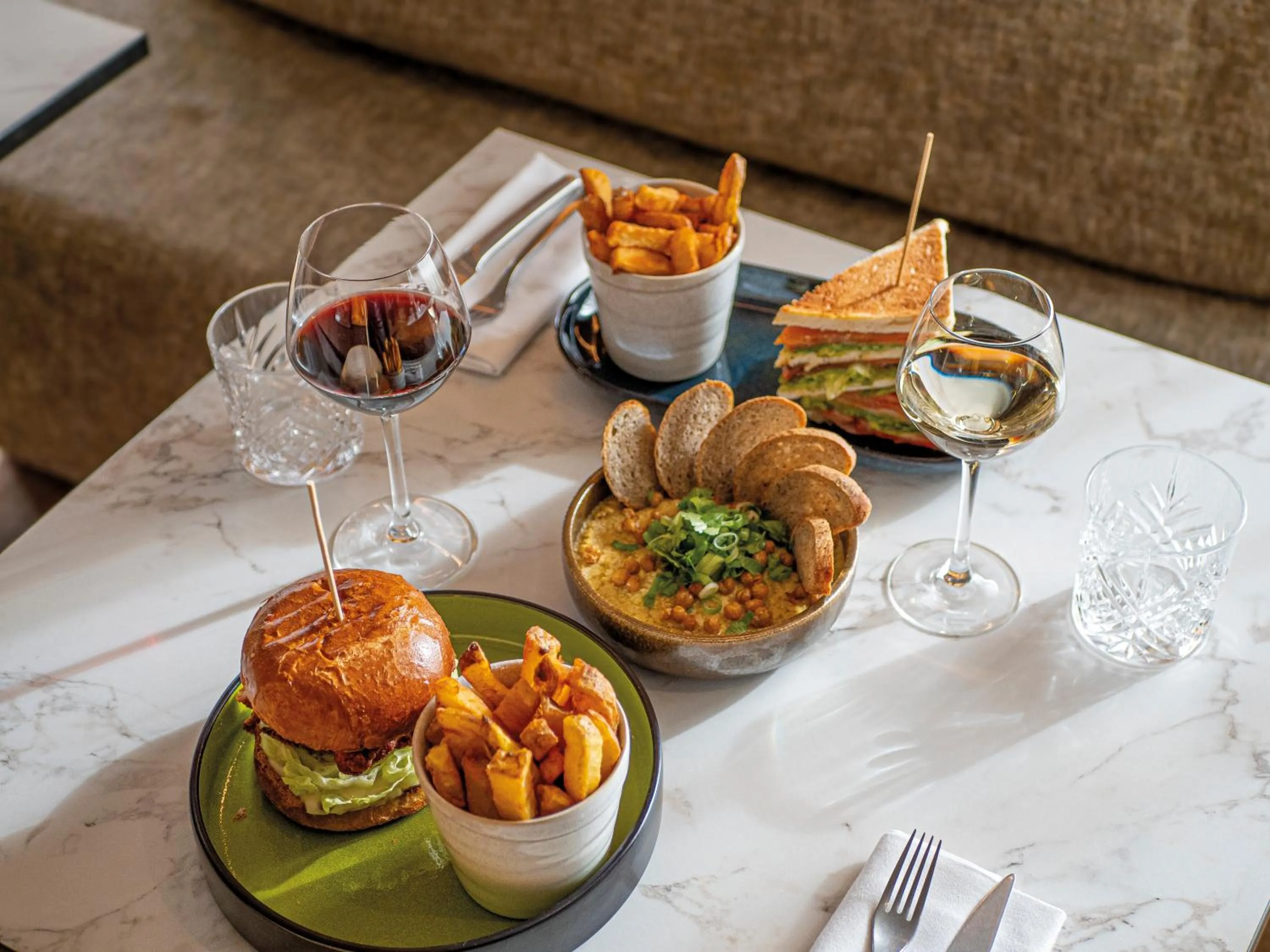 Restaurant/places to eat in Novotel Megève Mont-Blanc